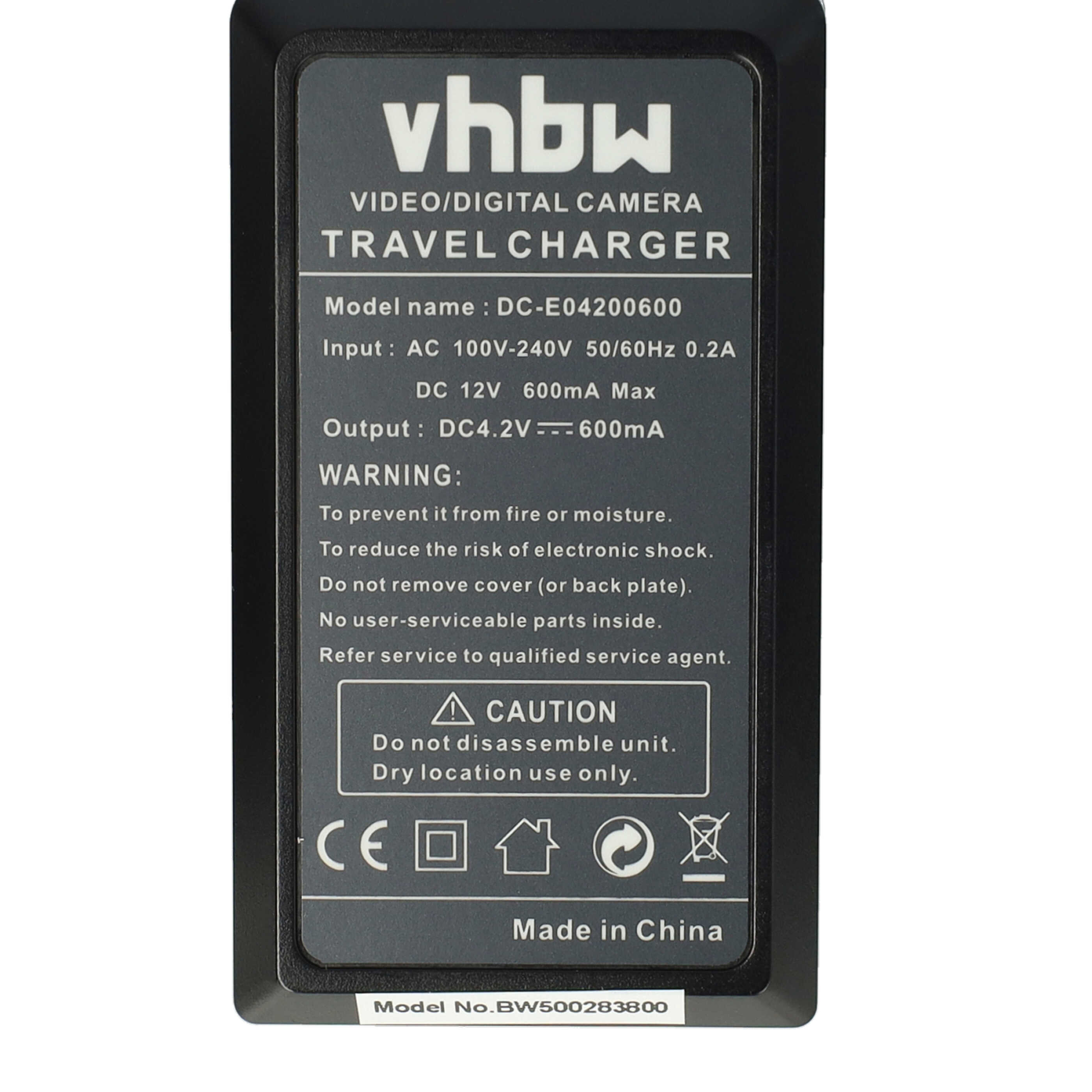 Battery Charger suitable for Olympus UC-90 Camera etc. - 0.6 A, 4.2 V