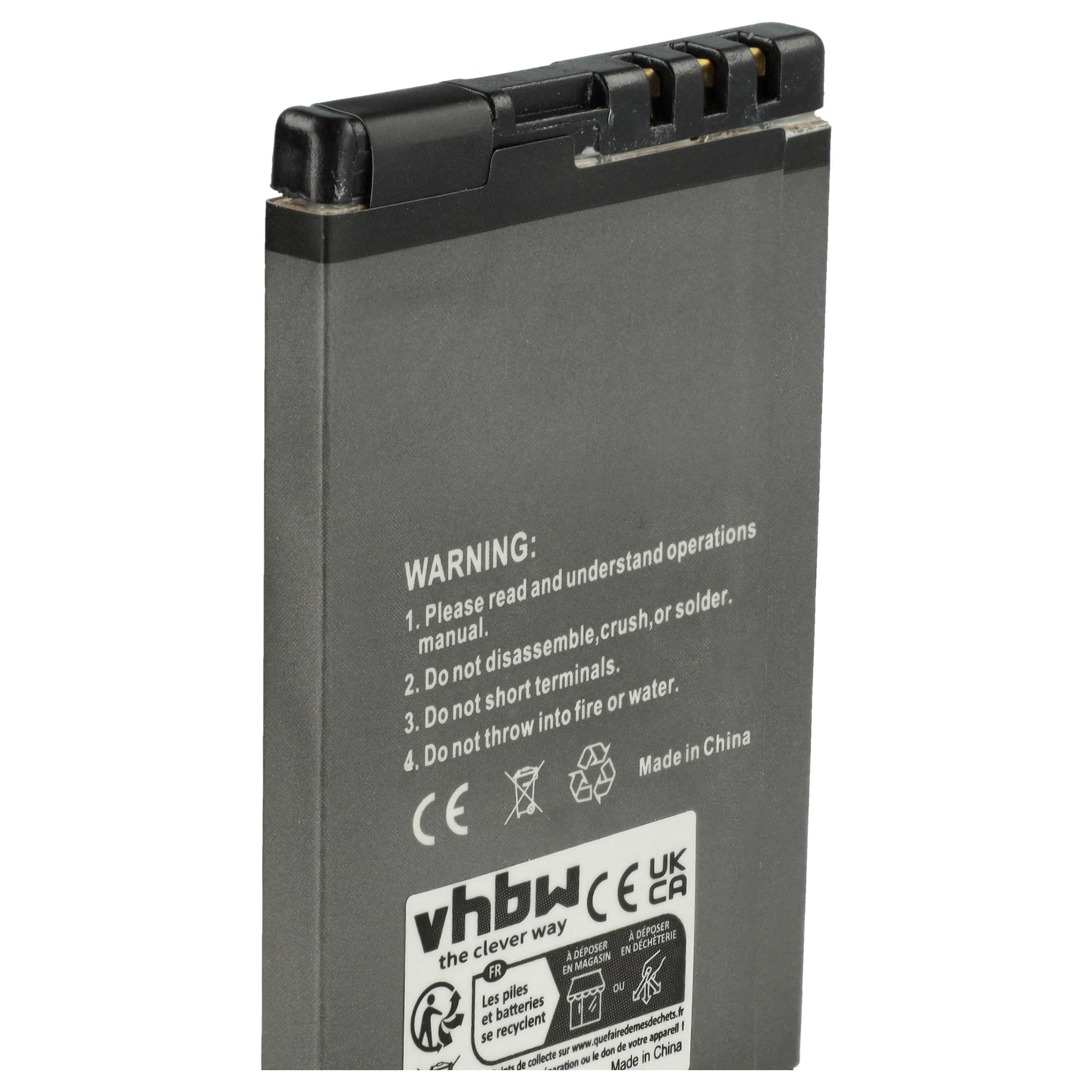 Akku als Ersatz für Nokia BL-4CT für BLU - 850mAh 3,7V Li-Ion