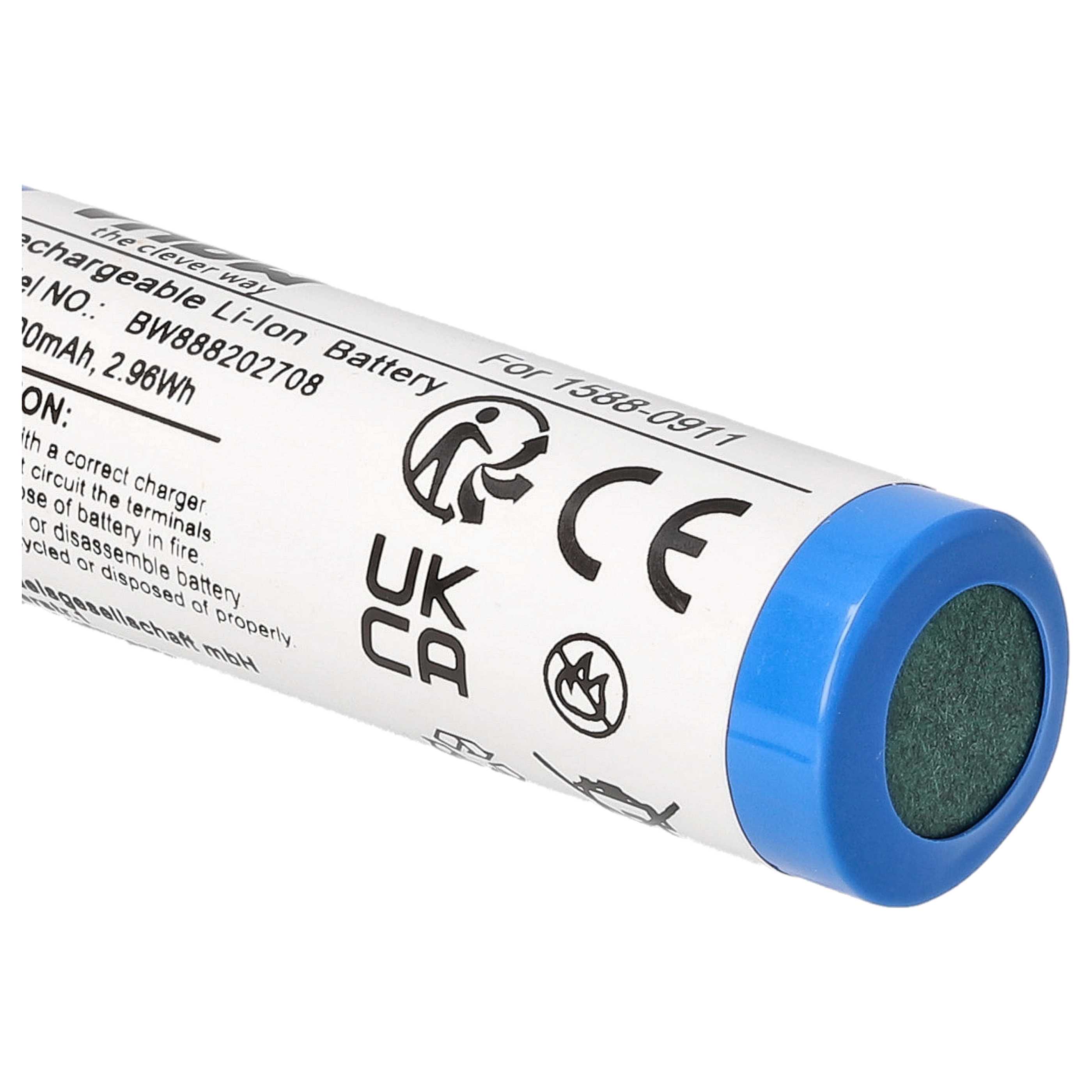 Charging Station Battery replaces Sony 1588-0911 - 800 mAh 3.7 V Li-Ion