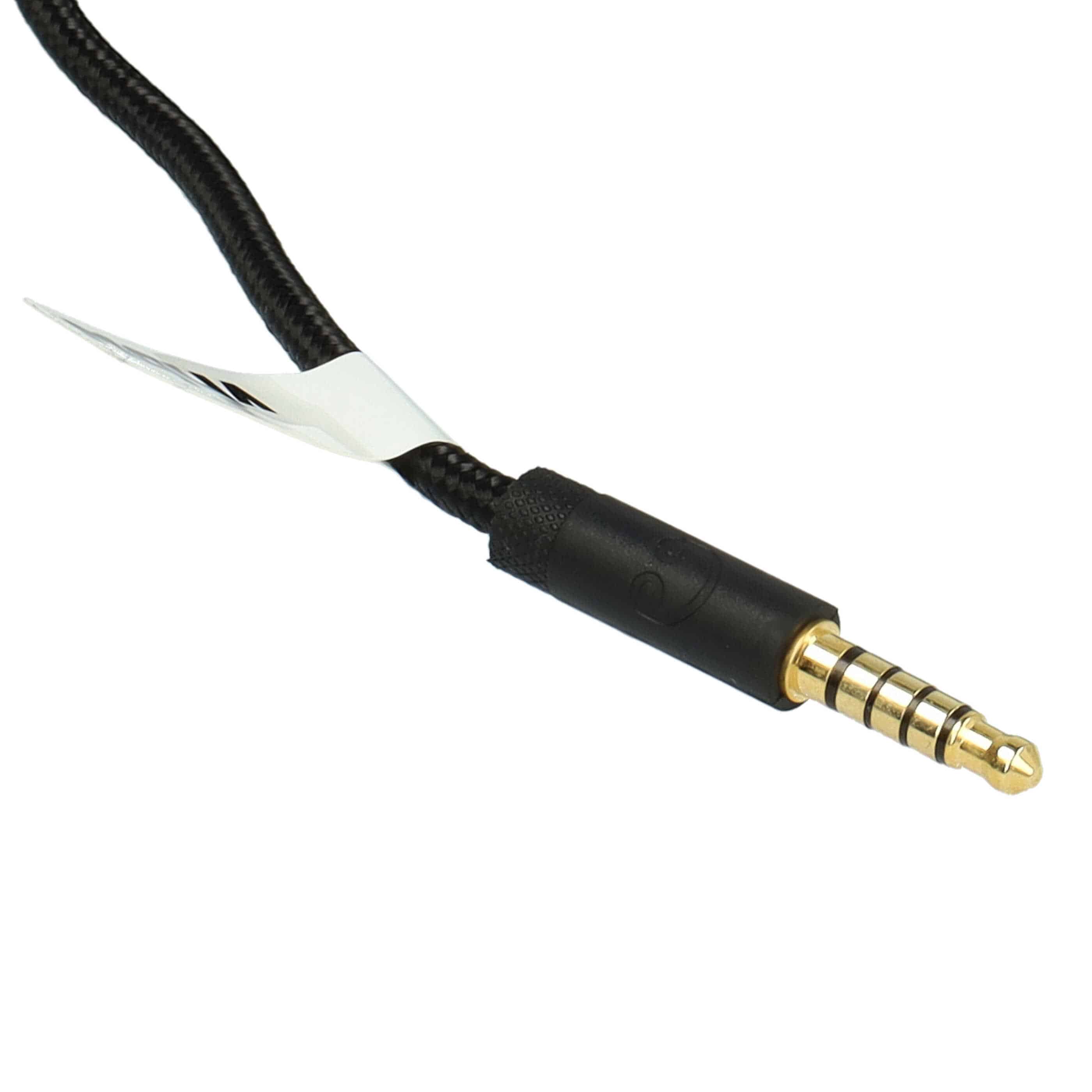 Cable audio AUX a conector jack de 3,5 mm para auriculares Logitech G Pro, G Pro X, G233, G433