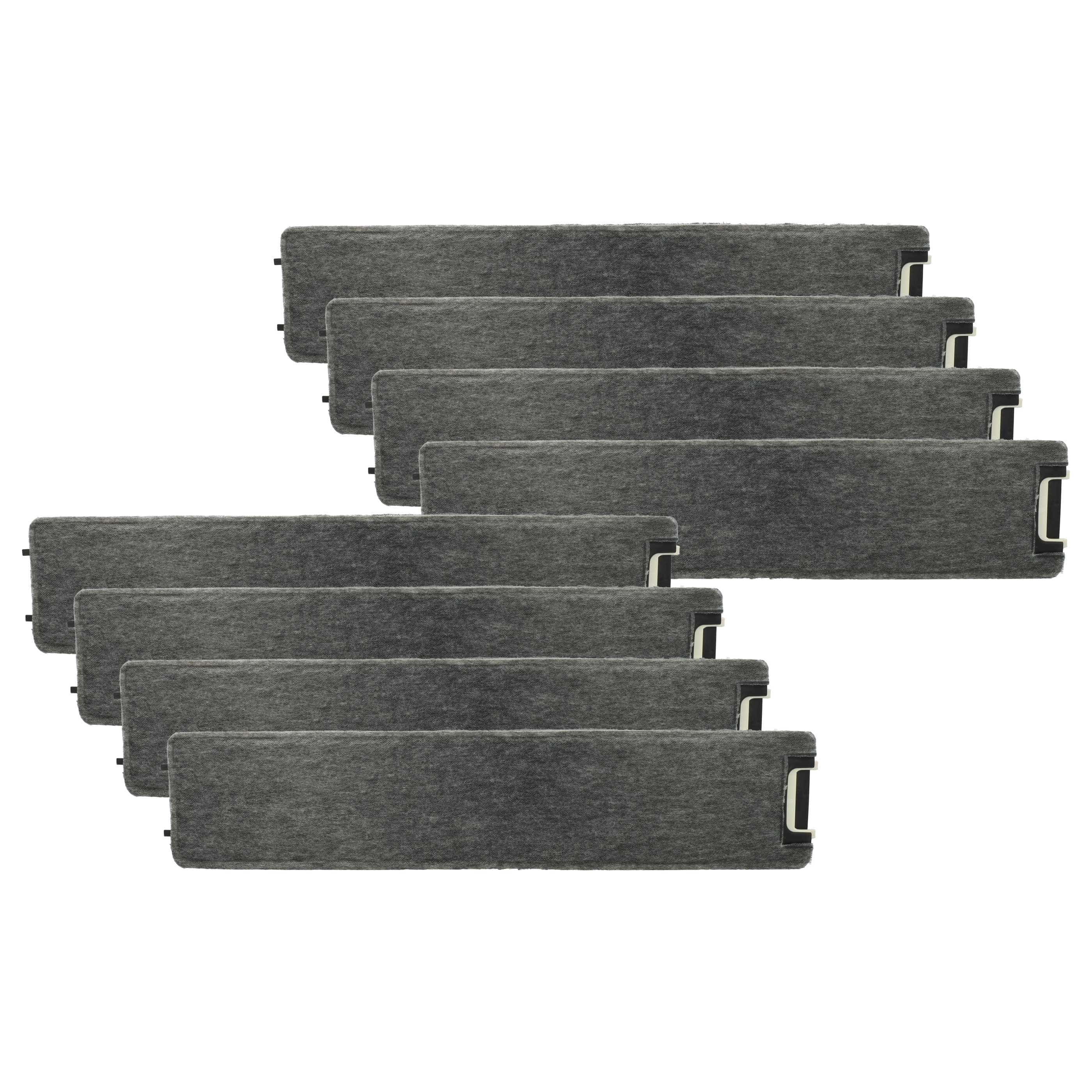 8x Filtres à charbon actif remplace Europart eu802974, 802974 pour hotte Imperial