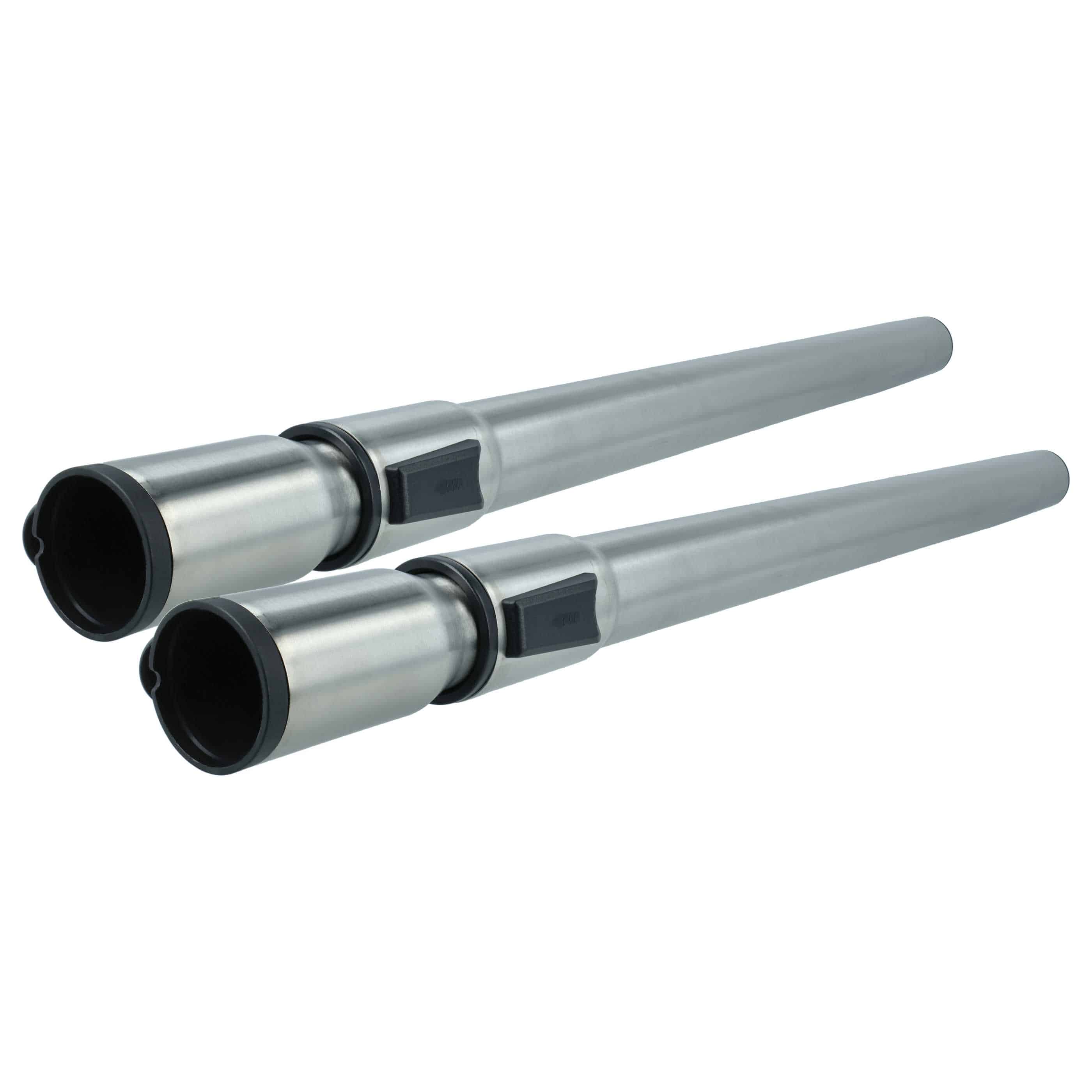 2x Tubo per aspirapolvere Miele s8360, S 360, S 380 - nero / argento