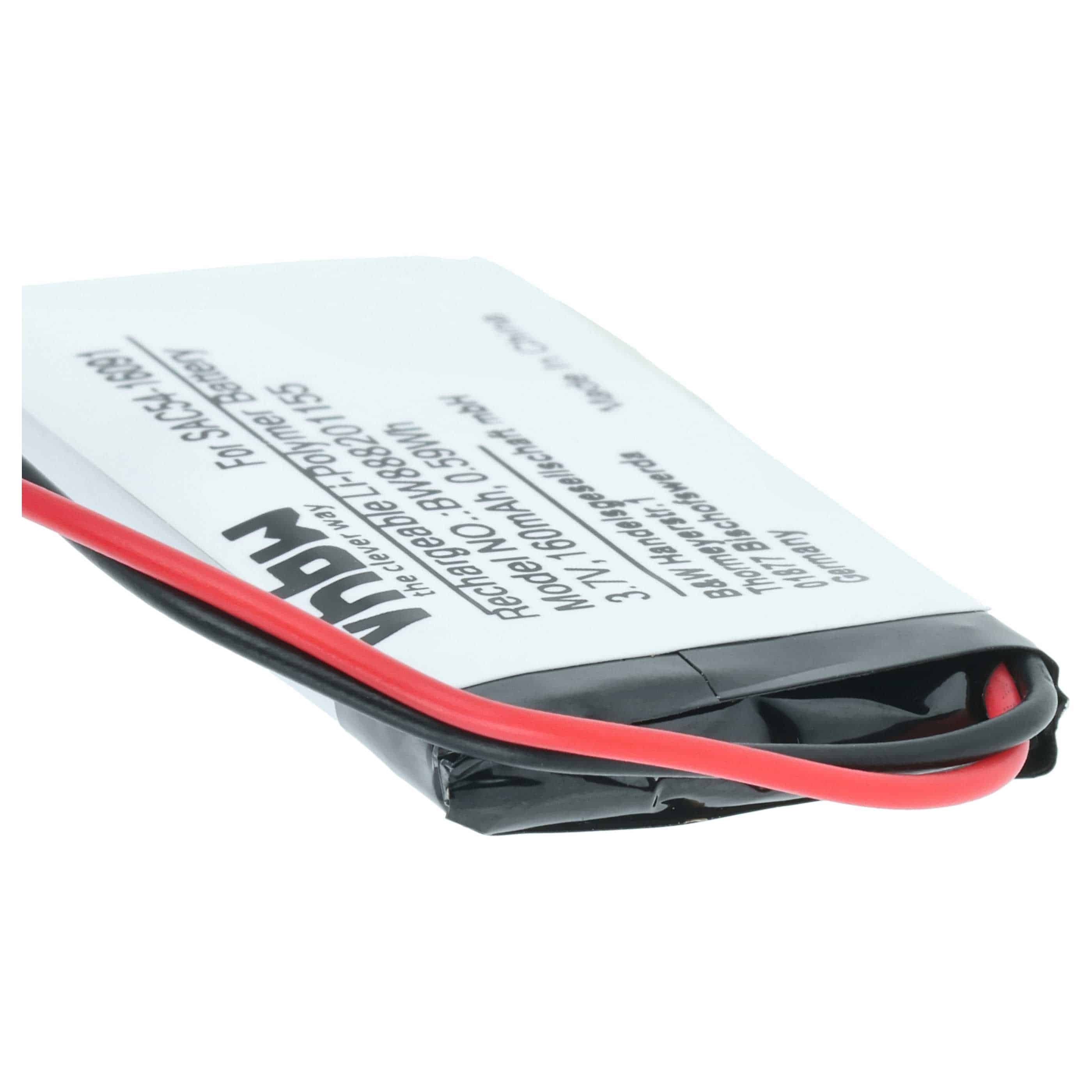 Dog Trainer Battery replaces Sportdog SAC54-16091 - 160 mAh 3.7 V Li-polymer
