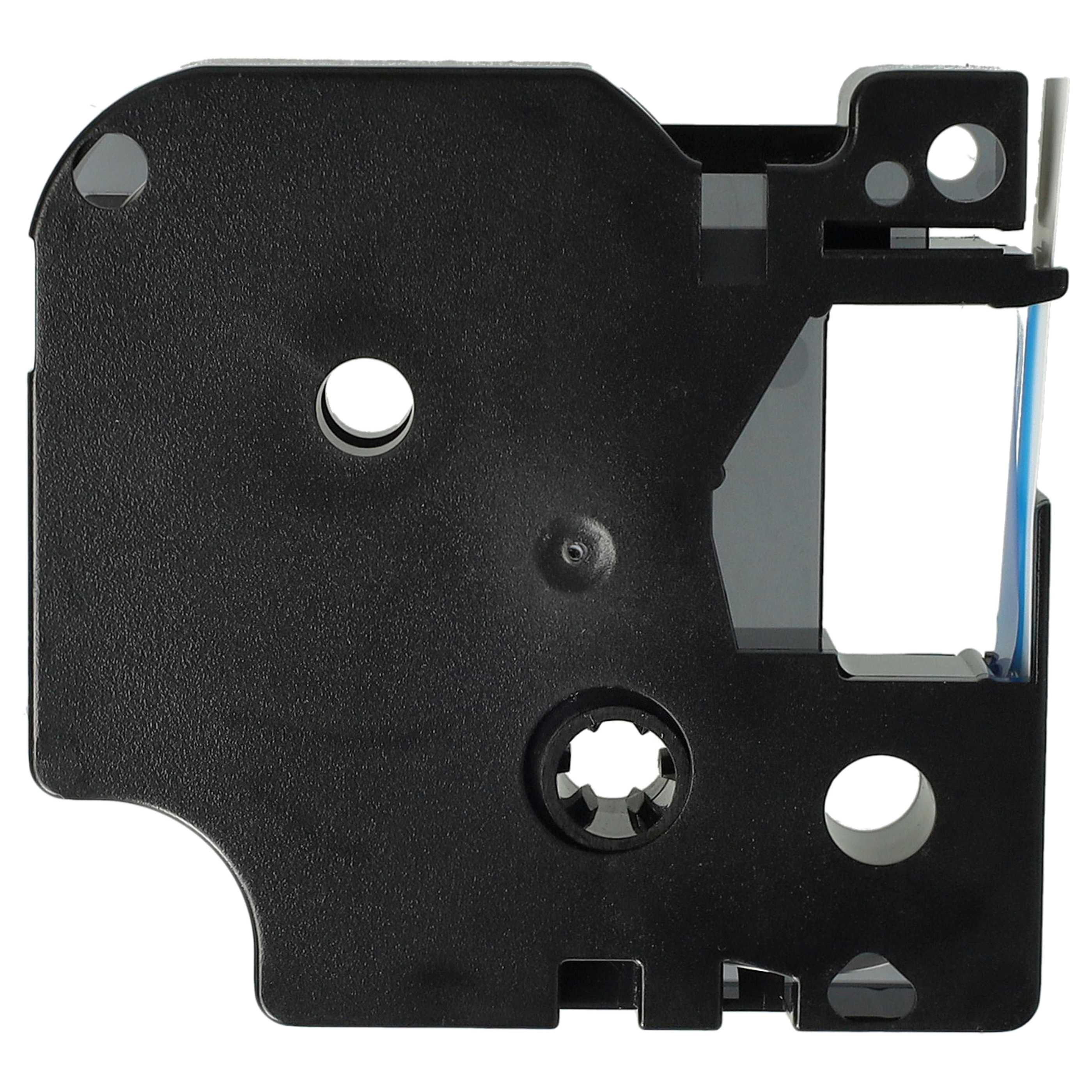Label Tape replaces Dymo S0720540, D1, 45014 - 12 mm Blue to White