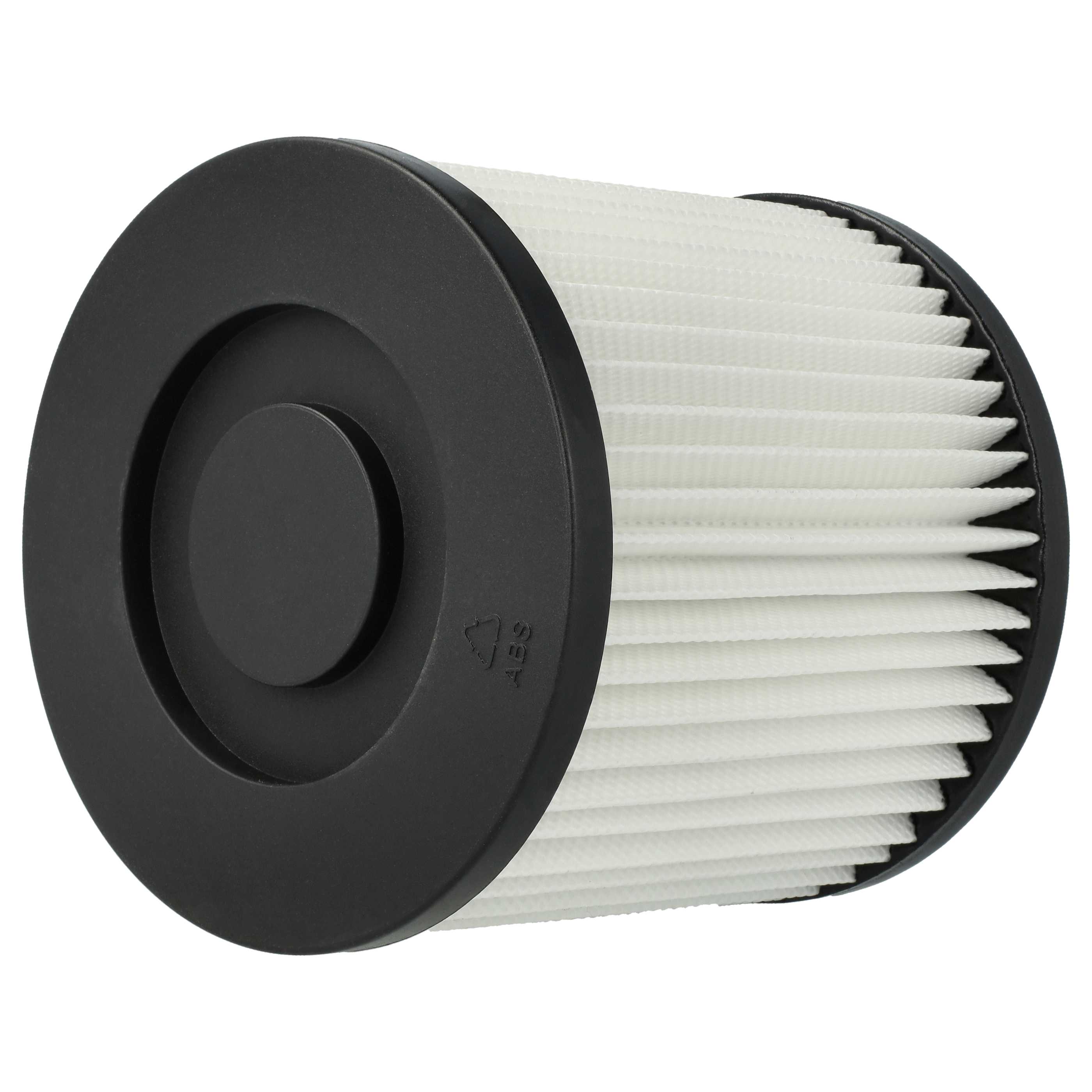 2x Filtro reemplaza Scheppach 7907702702 para aspiradora - filtro Hepa blanco