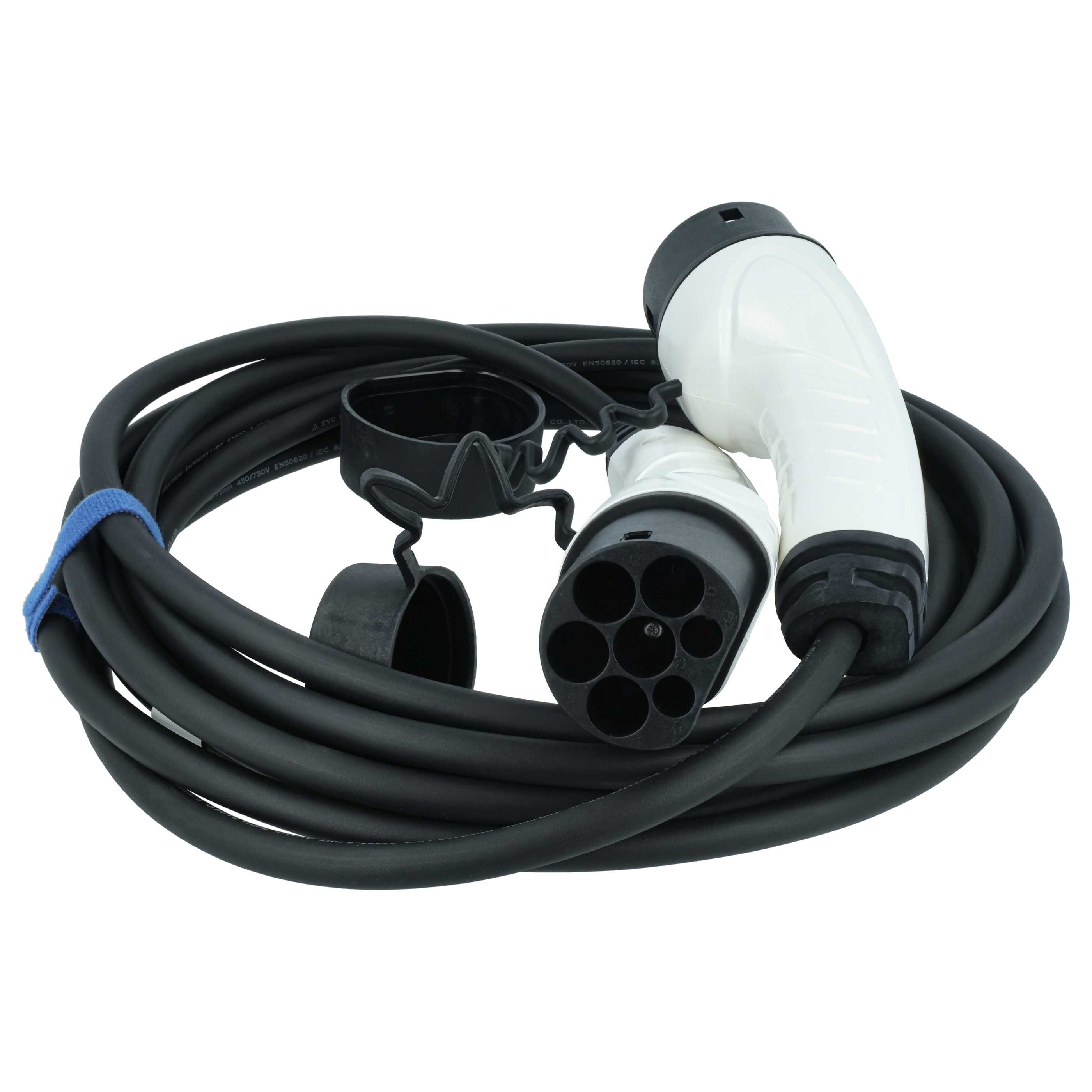 Charging Cable - Type 2 to Type 2 Cable, Single-Phase, 16 A, 3.5 kW, 7 m