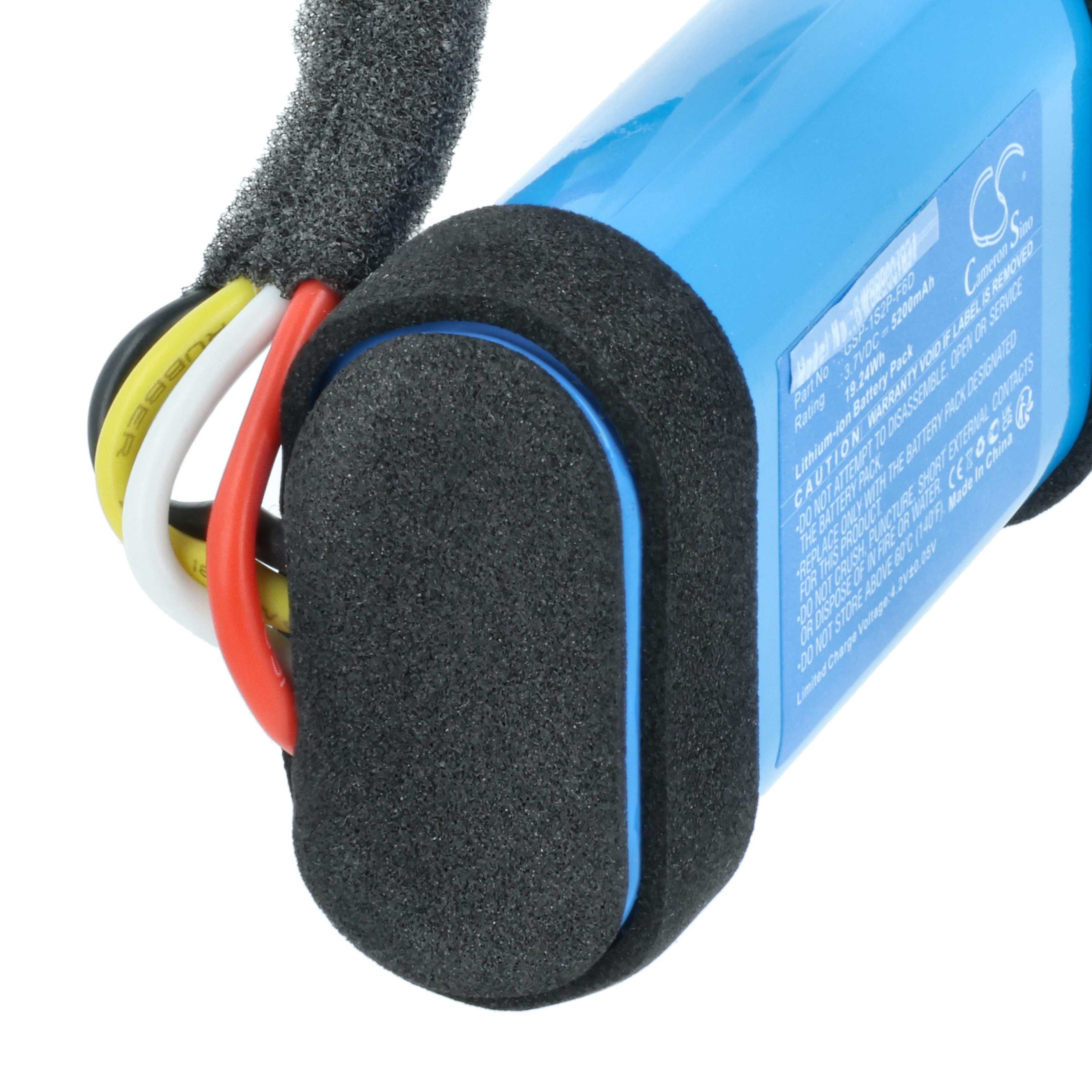 Akumulator do głośnika zamiennik JBL GSP-1S2P-F6D - Li-Ion 5200mAh