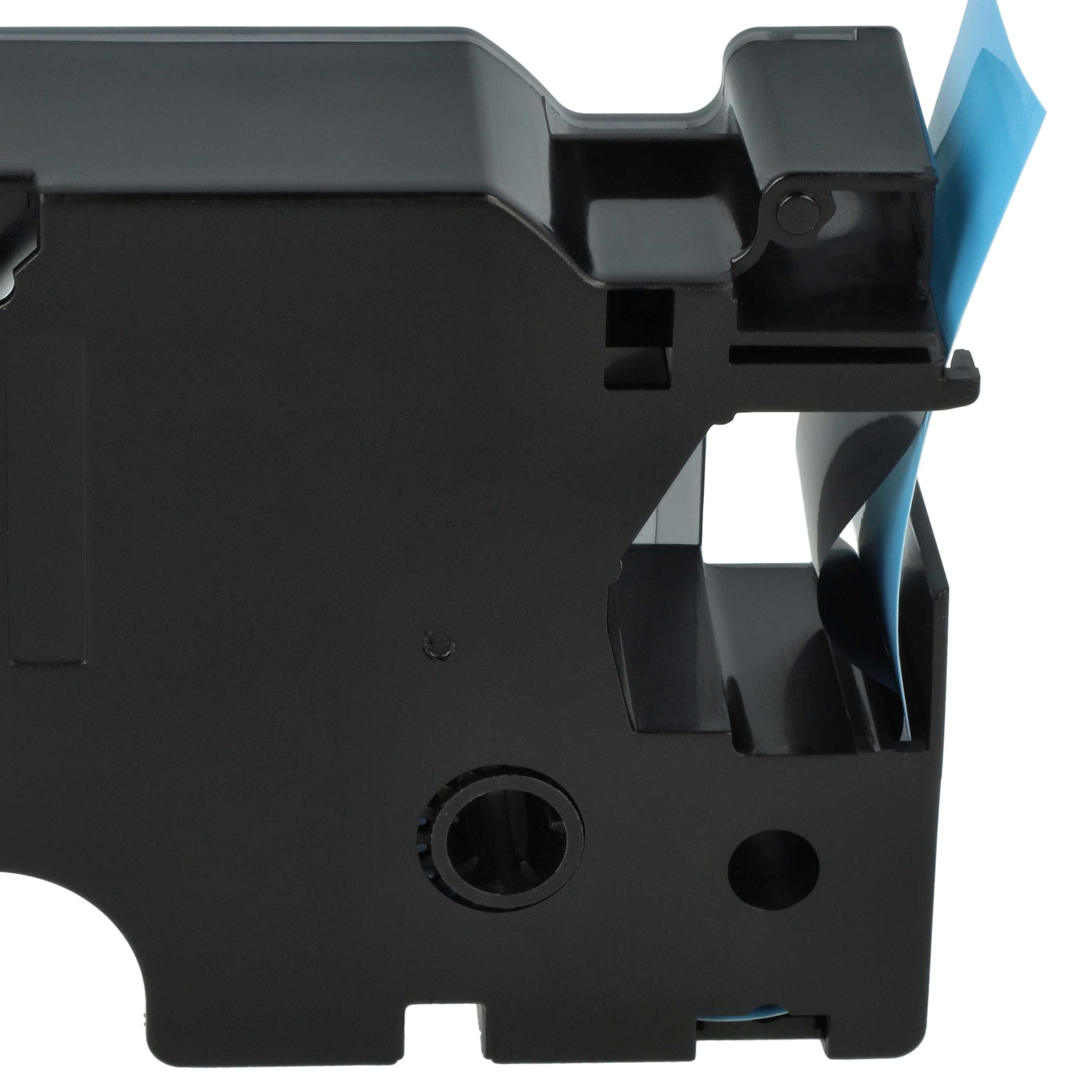 Label Tape replaces Dymo 53716, D1 - 24 mm Black to Blue