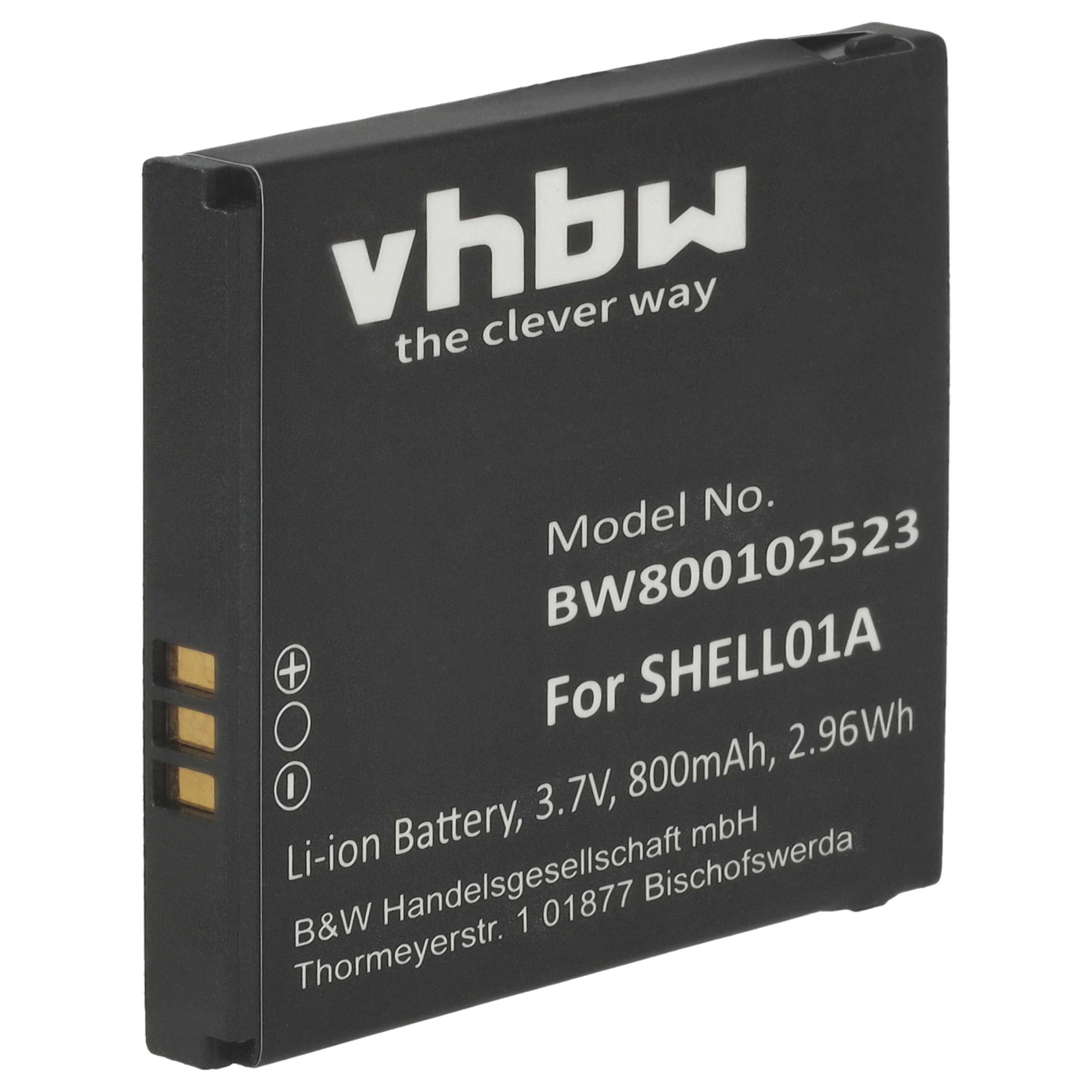 Akku als Ersatz für Doro DBF-800C, DBF-800D, DBF-800E, DBF-800A, DBF-800B - 800mAh 3,7V Li-Ion