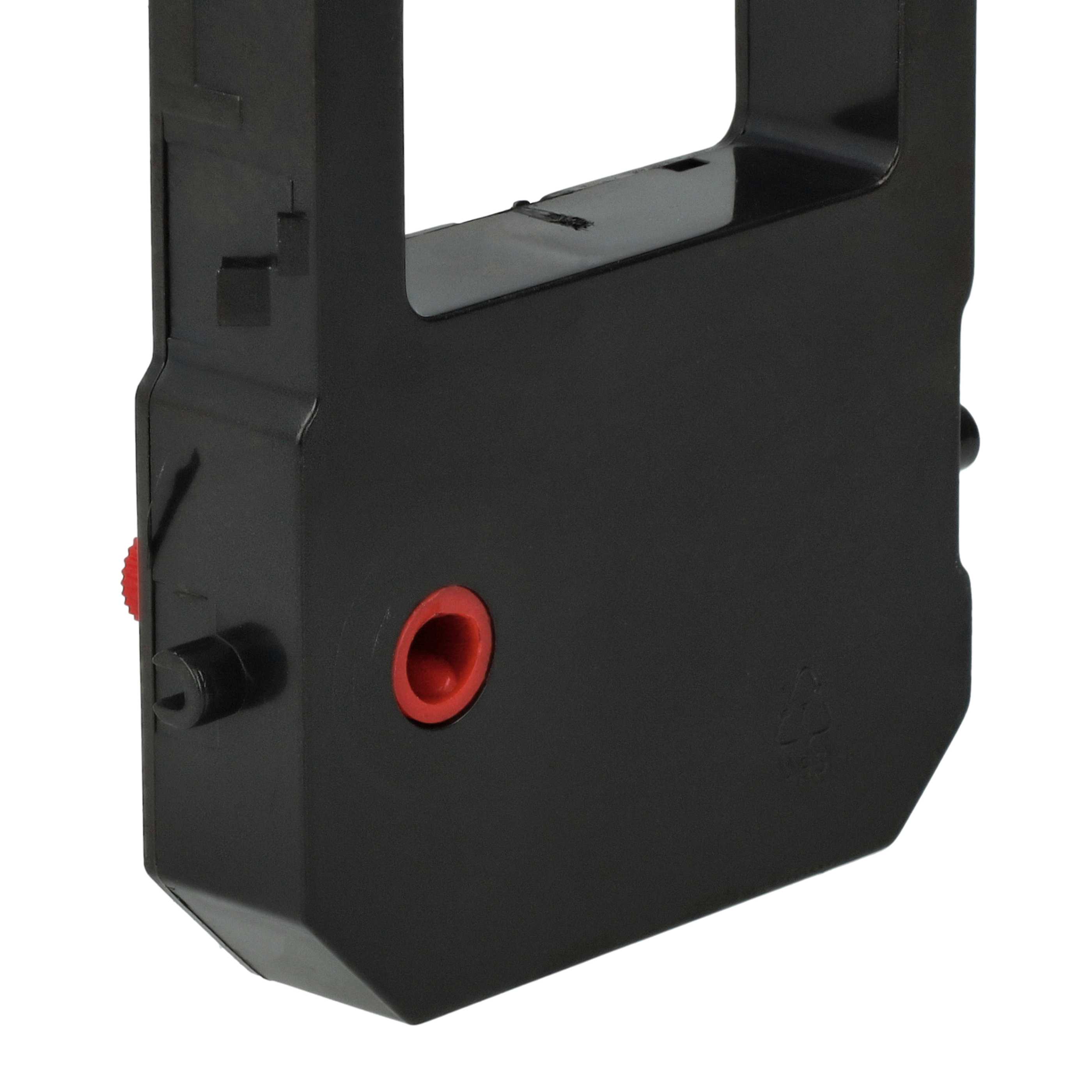 5x Ink Ribbon replaces SK-10001 for Amano Dot Matrix, Receipt Printer etc. - Black