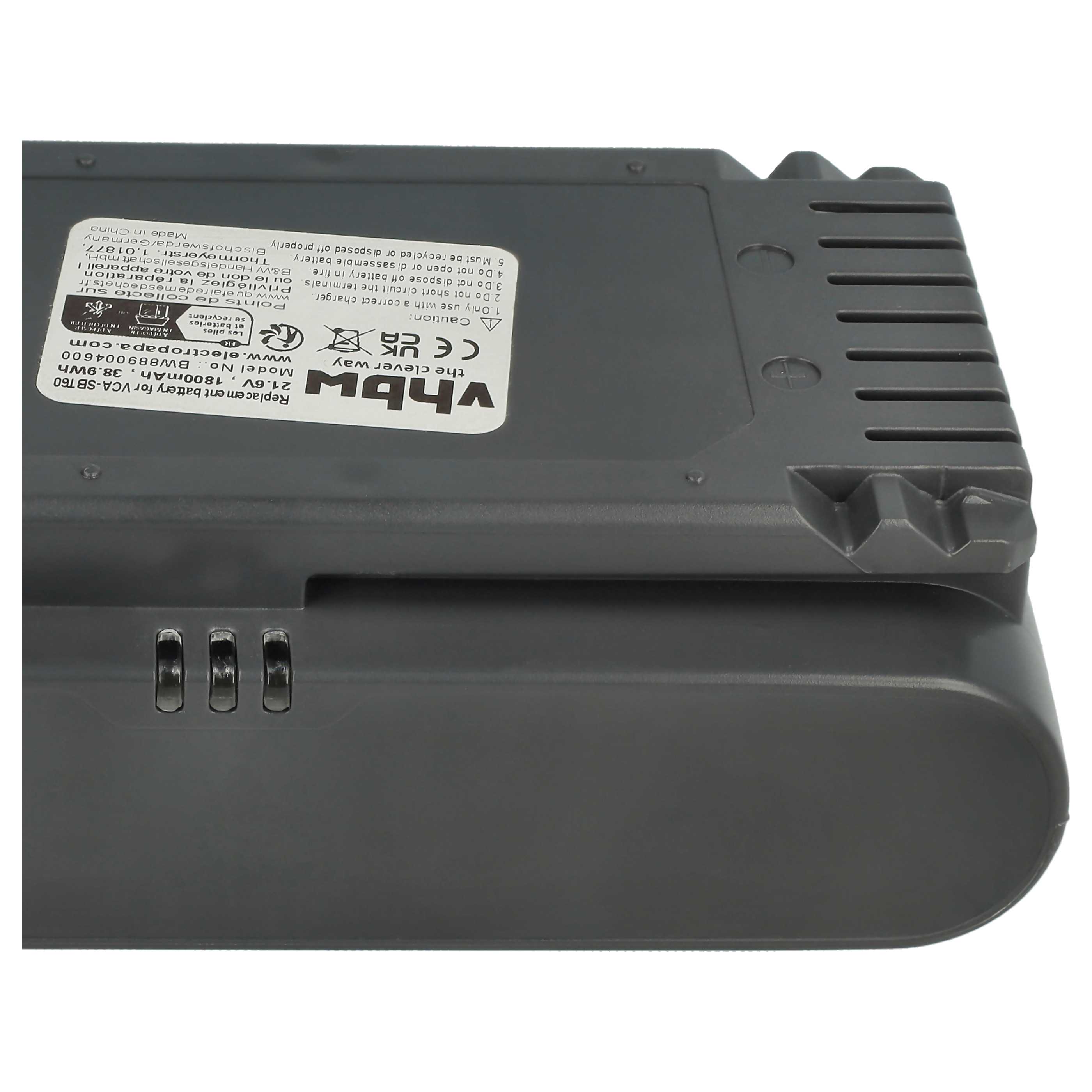 Akumulator do odkurzacza Samsung zamiennik Samsung 8806092219397, VCA-SBTA60 - 1800mAh 21,6V Li-Ion
