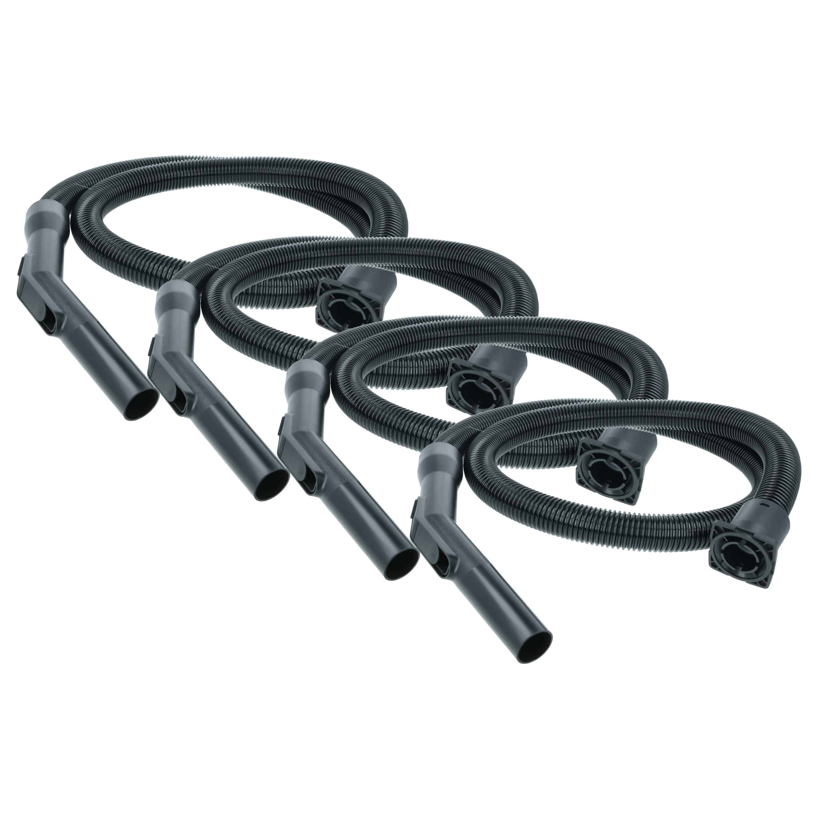 4x Saugschlauch Handgriff für Cleanfix SW 15 Flexibel 2,2m