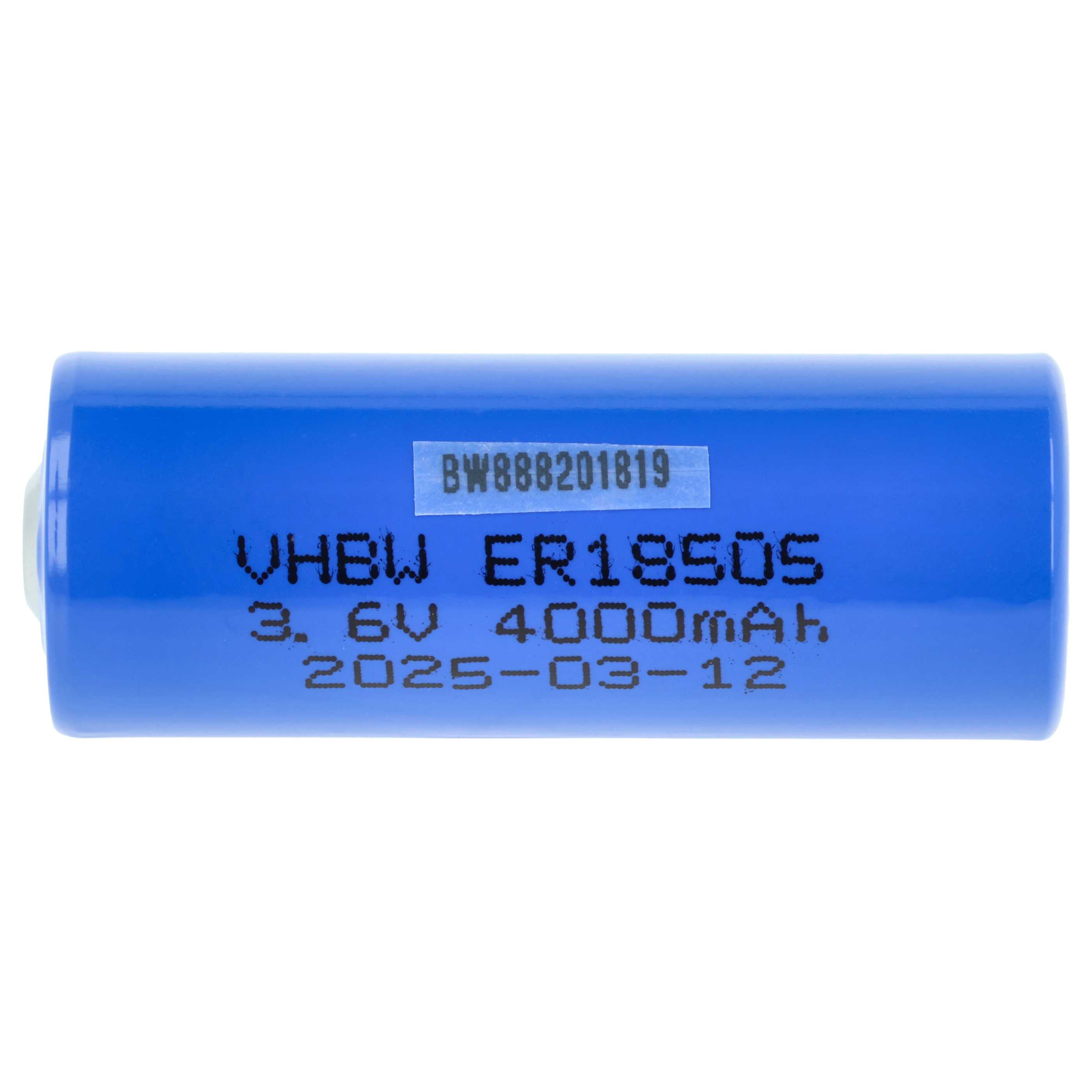 Bateria ER18505 zamiennik Lithonia ER18505, A - 4000 mAh 3,6 V Li-SOCl2