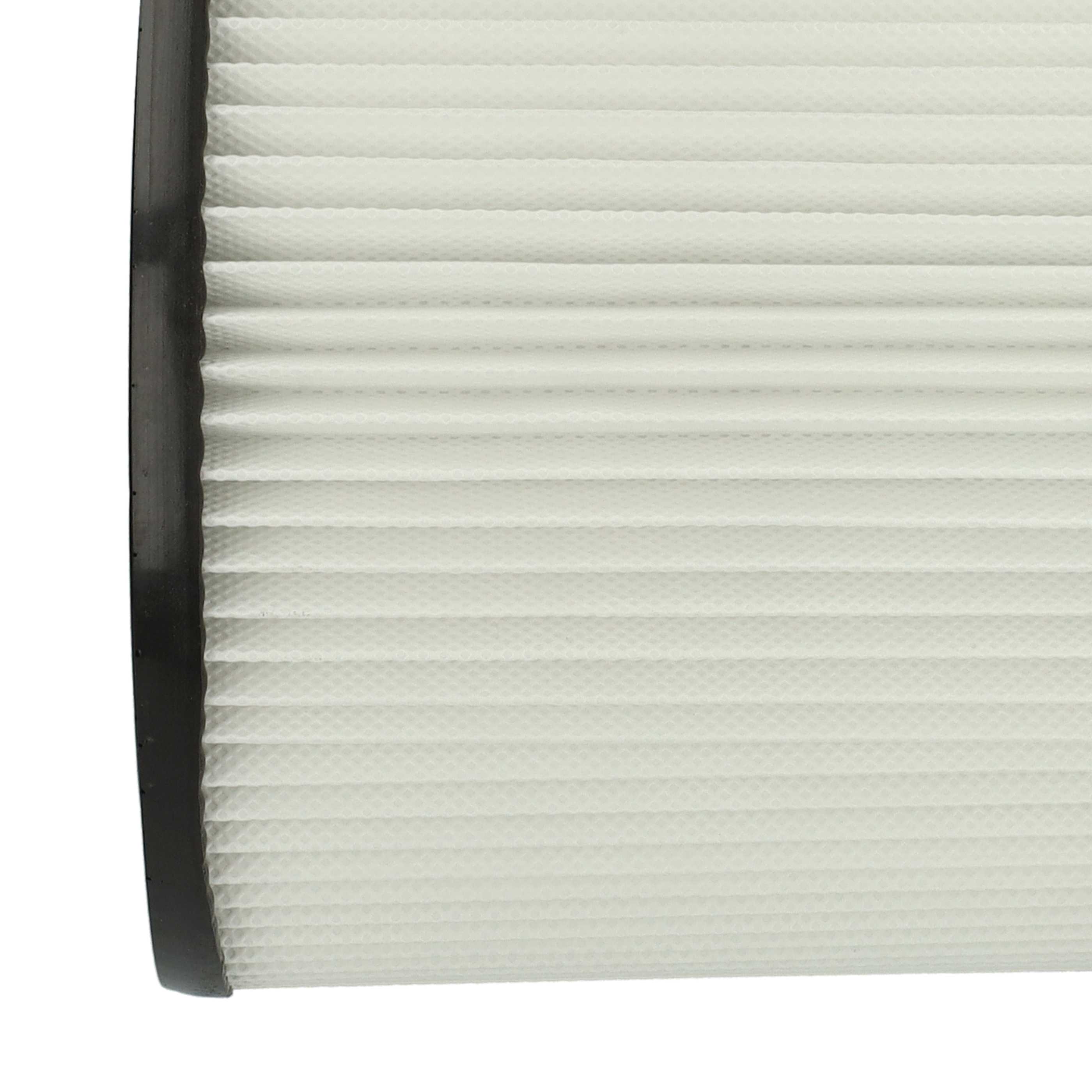 4x Filtercartridge filter / round filter replaces Masko 13297 for Masko Vacuum Cleaner, black / white