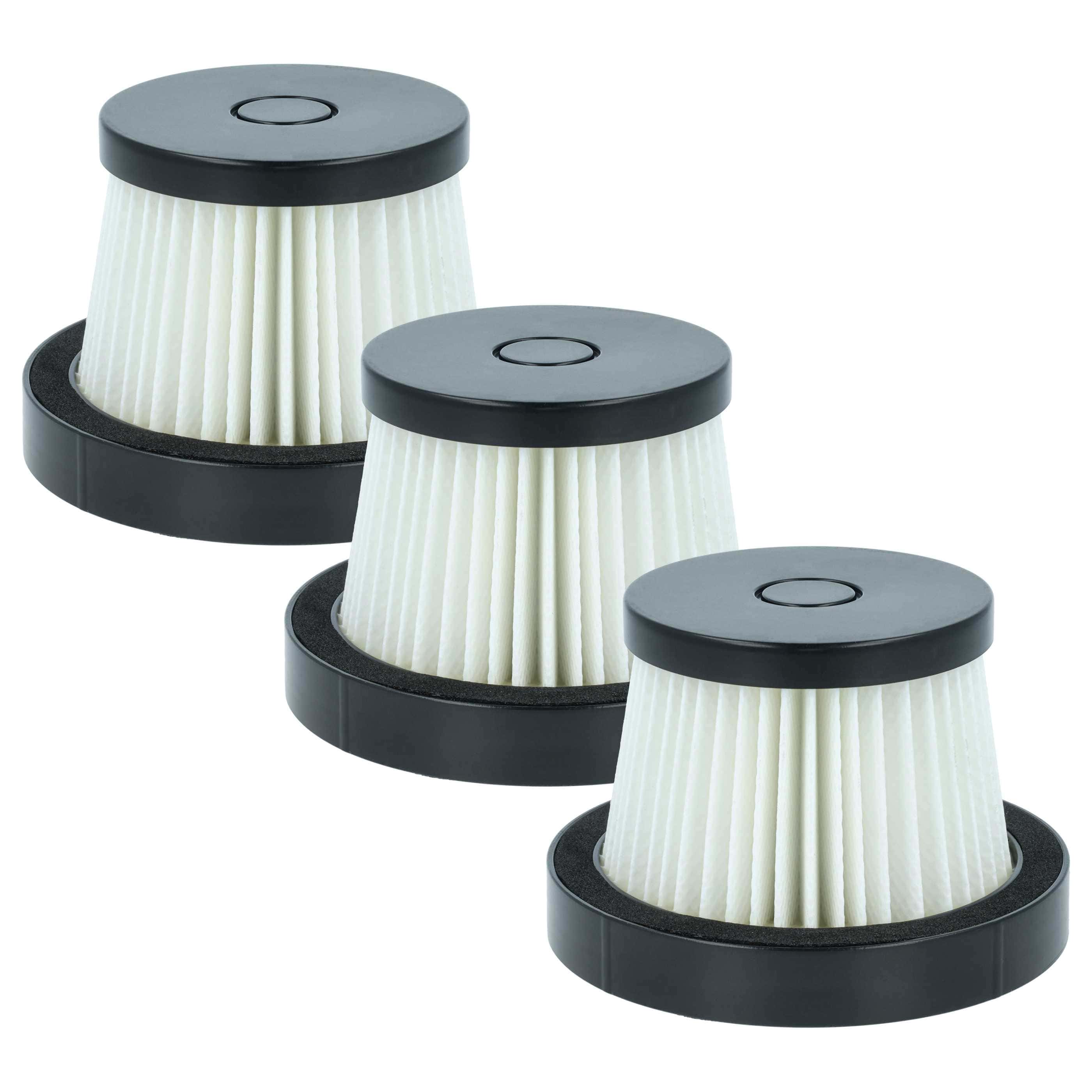 3x Filter suitable for BuTure JR400, JR700 Vacuum Cleaner
