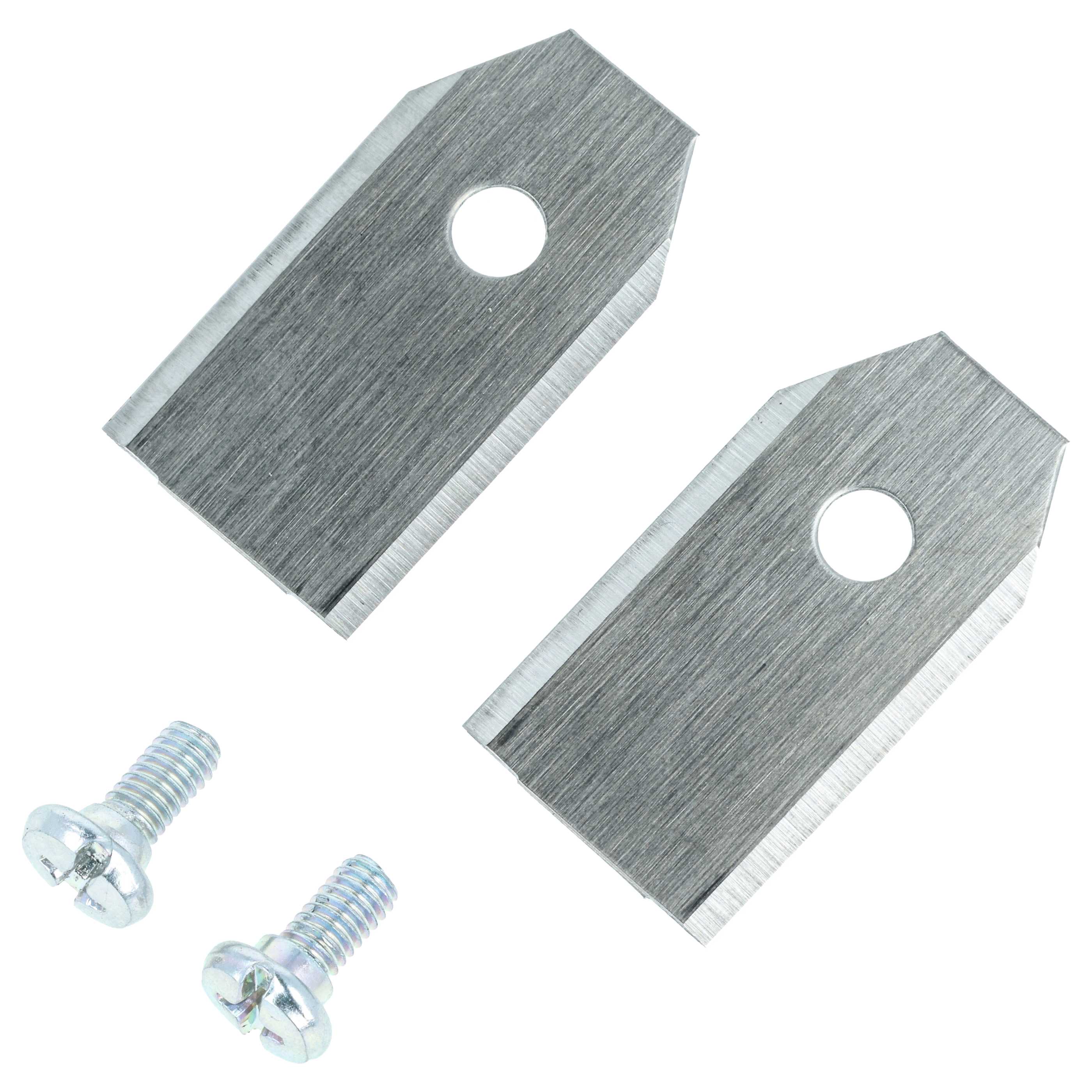 30x Exchange Blade replaces Arnold AR1 Cordless Lawnmower etc. - Steel, Silver