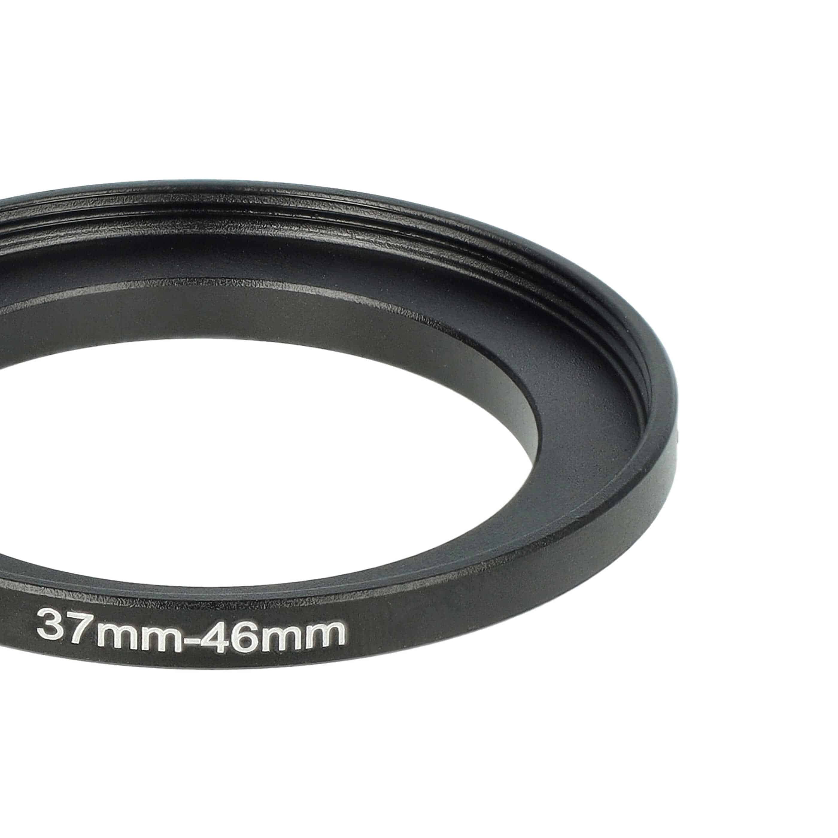 Step-Up-Ring Adapter 37 mm auf 46 mm passend für diverse Kamera-Objektive - Filteradapter