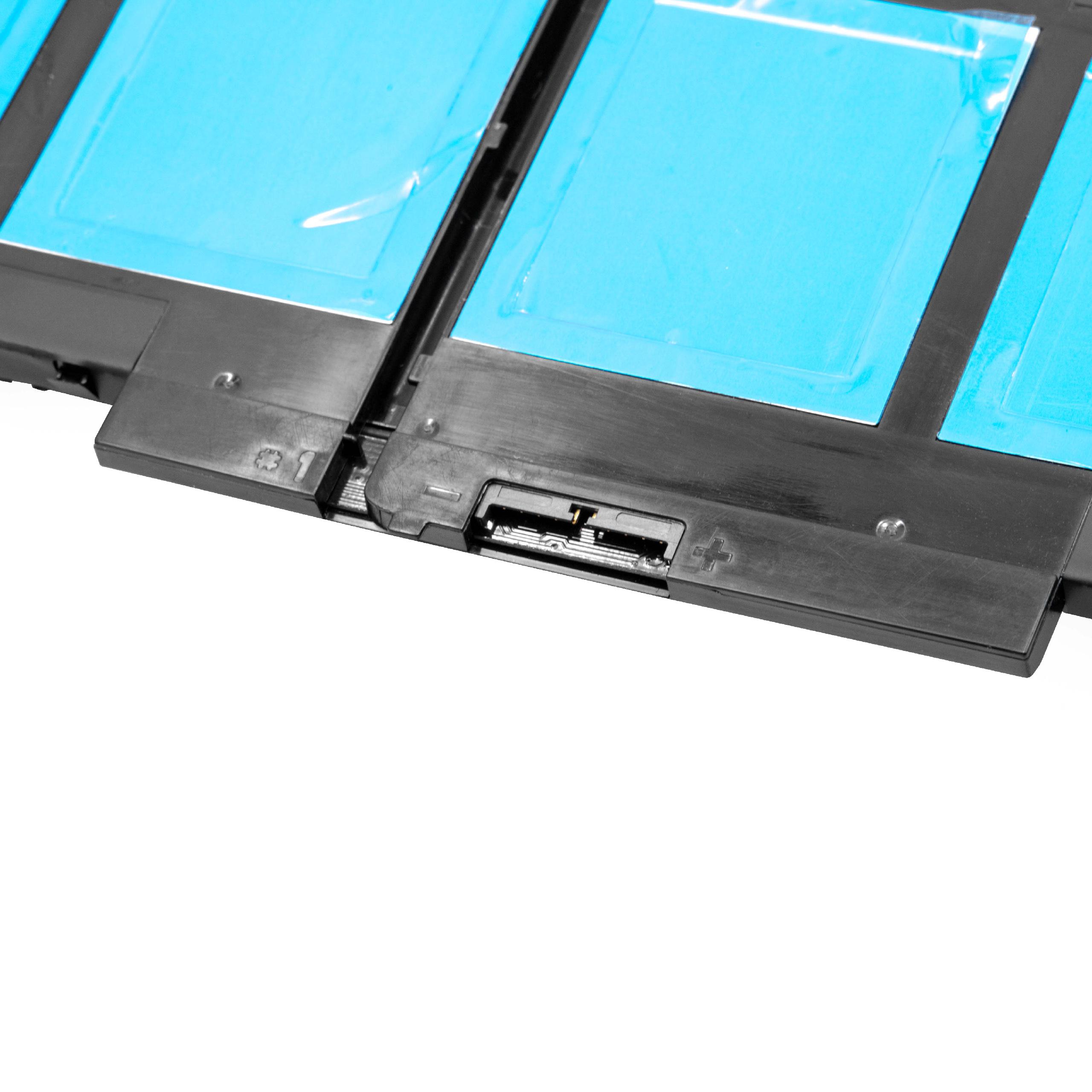 Batterie remplace Dell 0WYJC2, 0G5M10, 079VRK, 1KY05 pour ordinateur portable - 6800mAh 7,4V Li-polymère