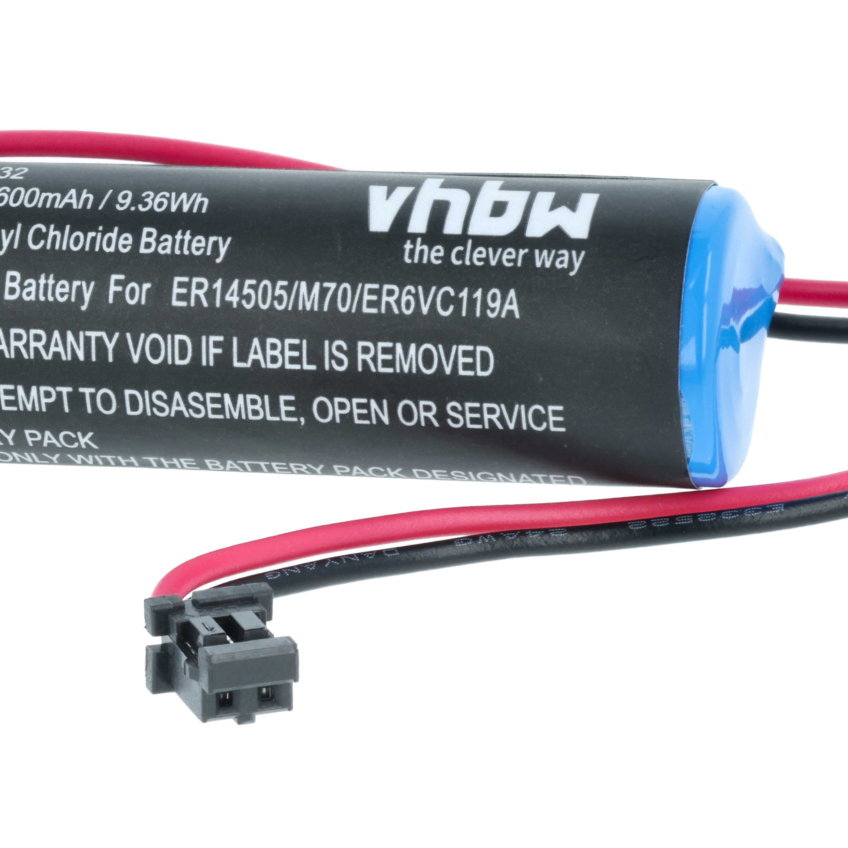 Bateria do maszyny CNC Mitsubishi - 2600 mAh 3,6 V Li-Ion