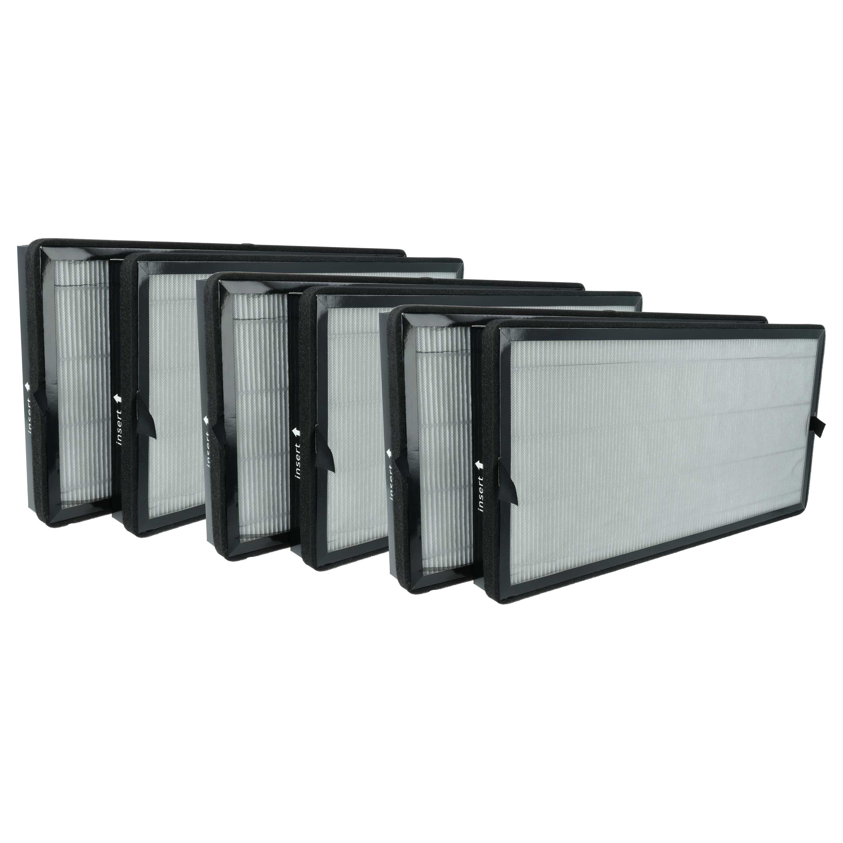 6x Activated Carbon Filter replaces Kärcher 2.863-078.0 for Kärcher Air Purifier - Air Filter