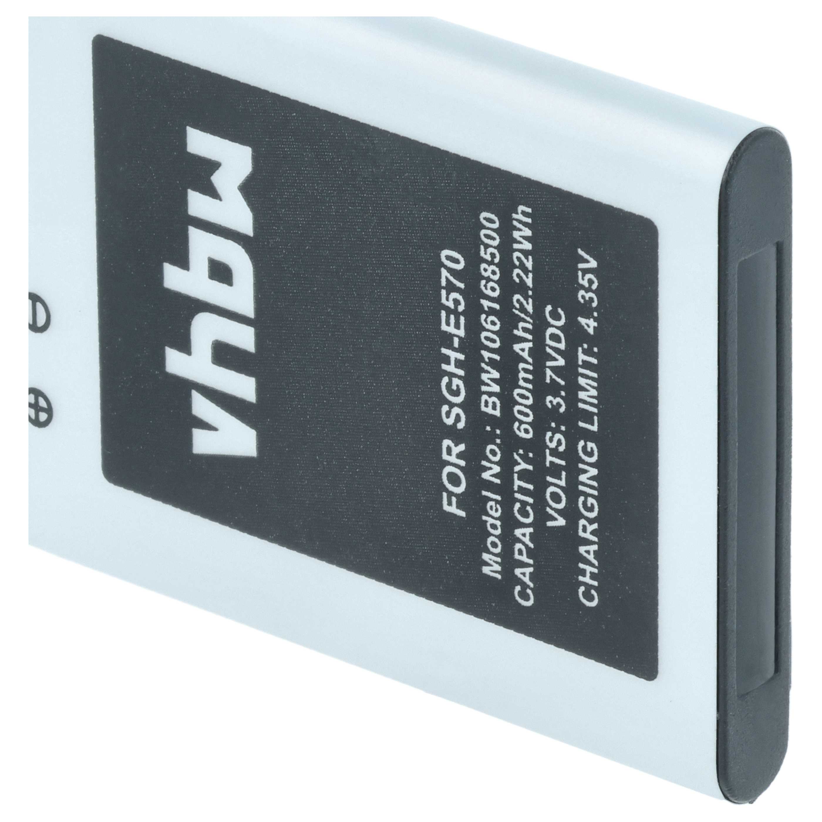 Akumulator do telefonu smartfona zamiennik Samsung AB503442BUCSTD, AB503442BE - 600 mAh 3,7 V Li-Ion
