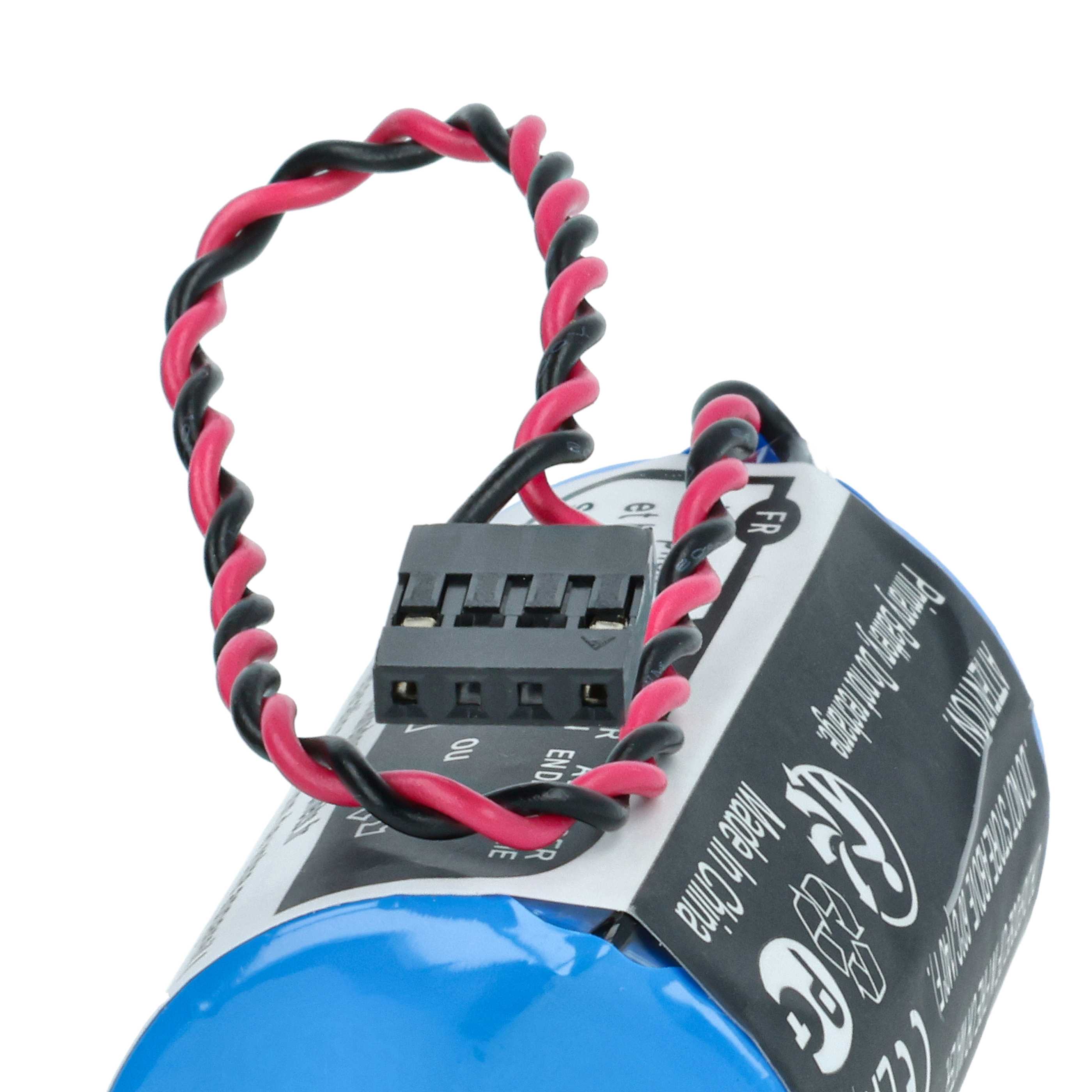 Laser 2x Battery replaces Cameron Nuflo 9A-100005111, MV-100005111, LS33600-CN1 - 14500 mAh 3.6 V Li-MnO2