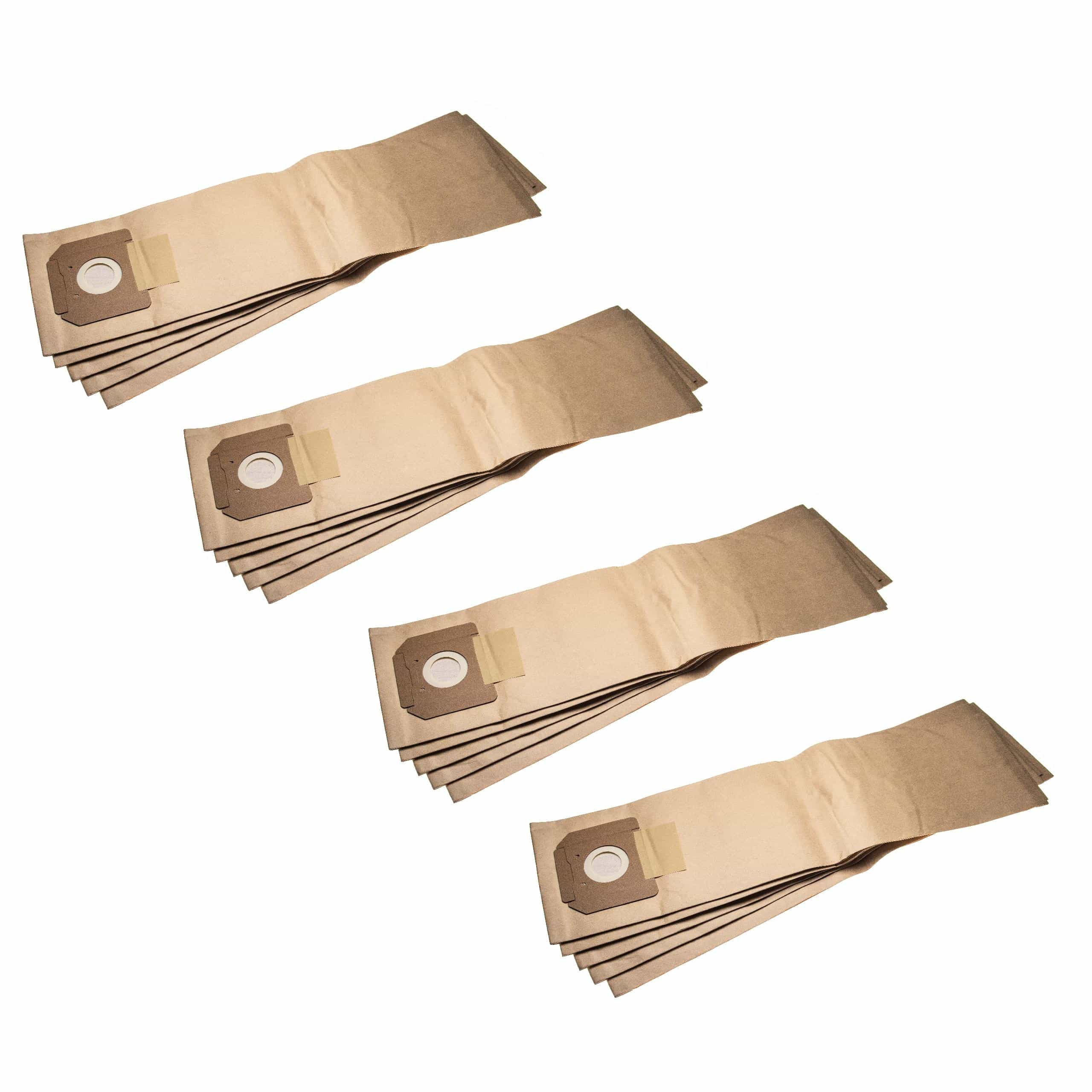20x Sac remplace Kärcher 6.904-208, 6.904-208.0, 6.904208.0, 69042080 pour aspirateur Kärcher - papier