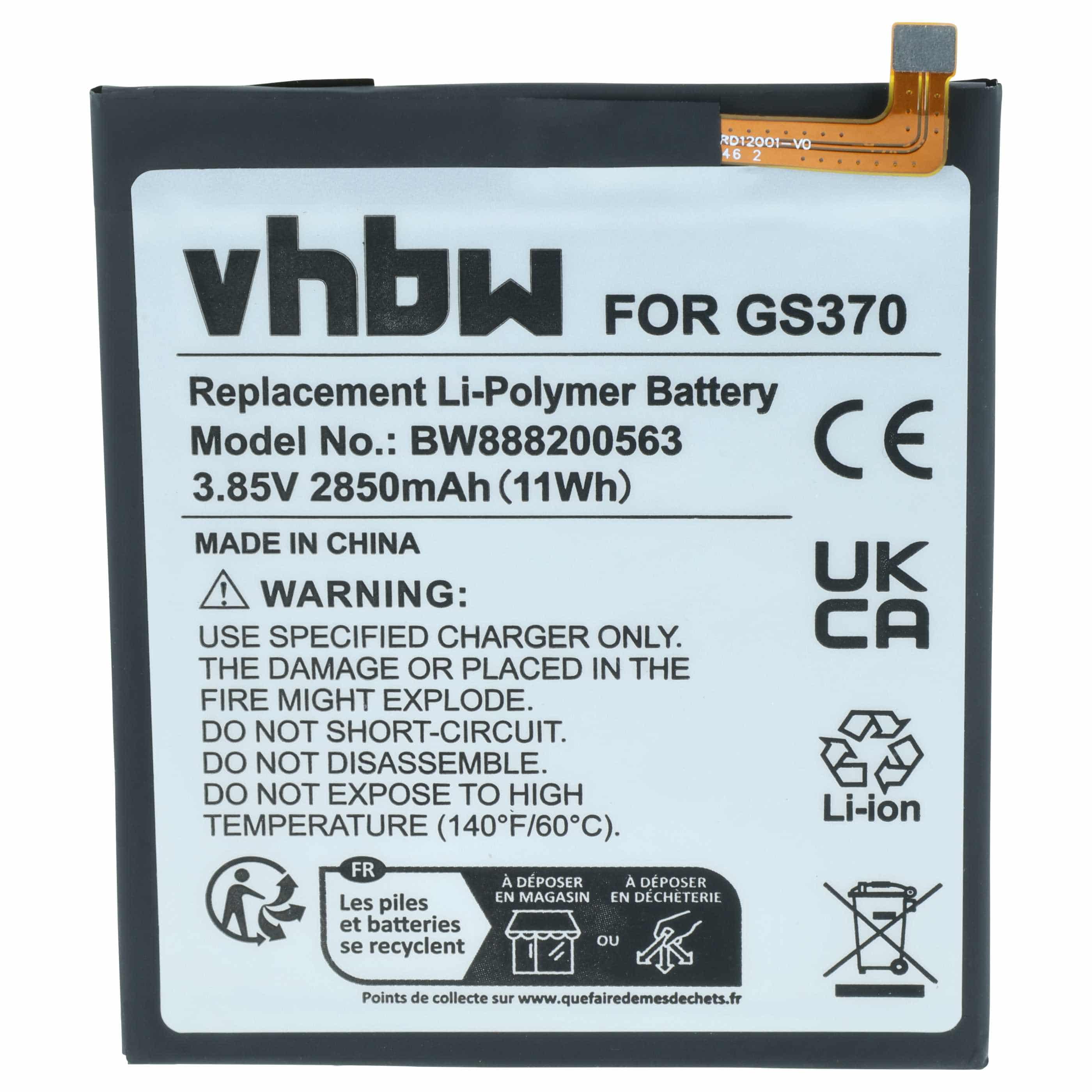 Akumulator do telefonu smartfona zamiennik Gigaset V30145-K1310-X465 - 2850 mAh 3,85 V LiPo