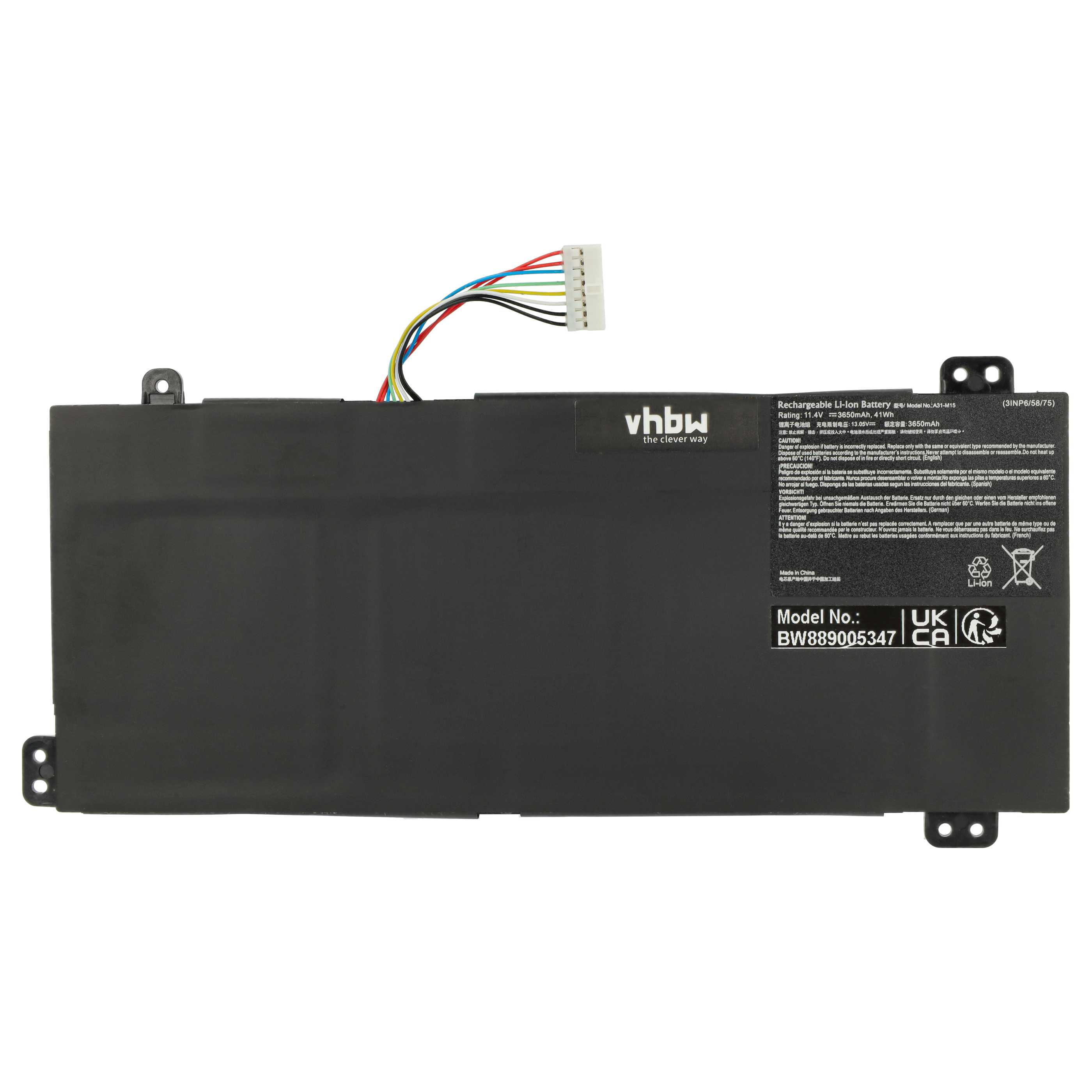 Akumulator do laptopa zamiennik Medion 40071980 - 3650 mAh 11,4 V Li-Ion