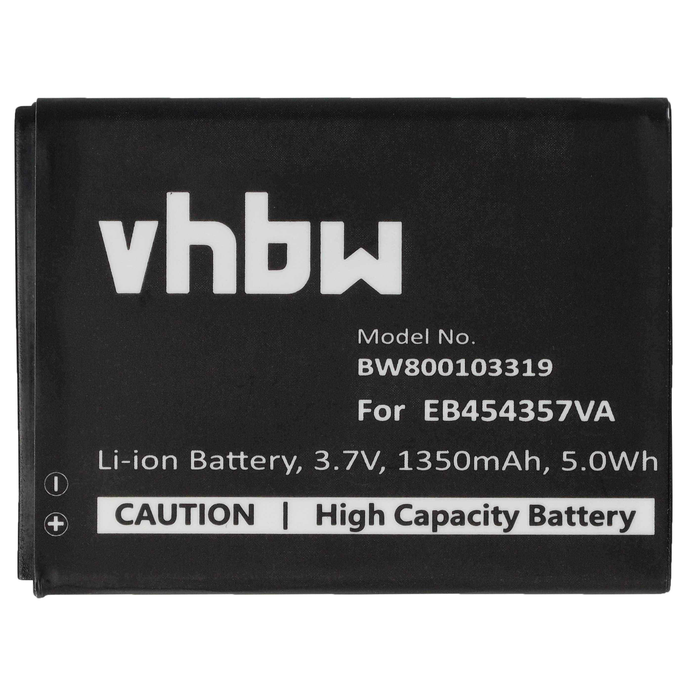 Akumulator do telefonu smartfona zamiennik Samsung EB454357VU, EB454357VA - 1300 mAh 3,7 V Li-Ion