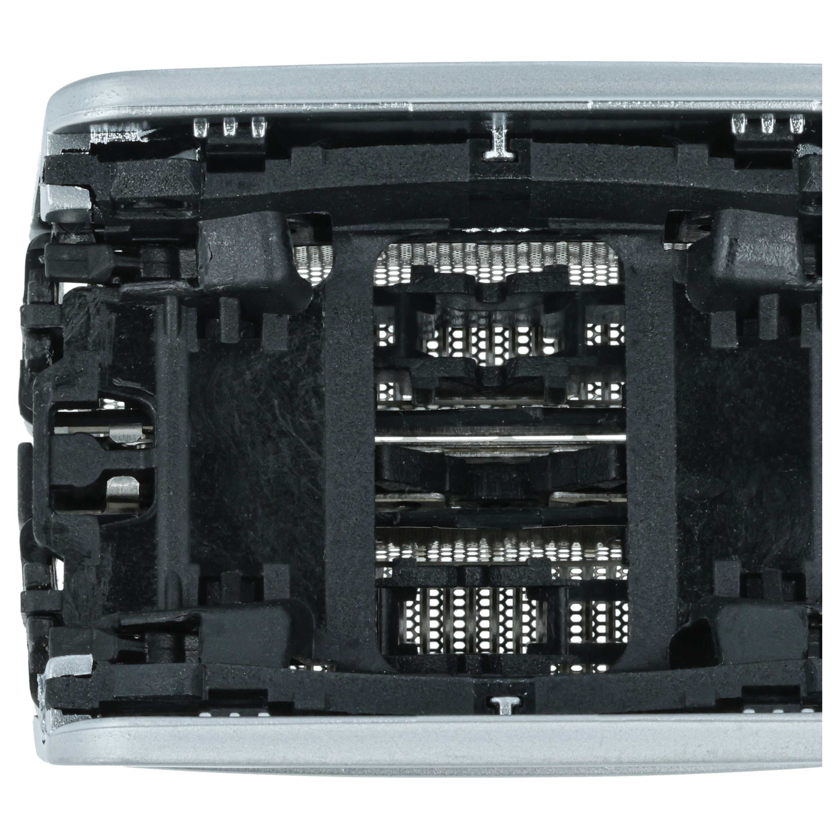 Cabezal reemplaza Braun 83M para afeitadoras Braun - negro / plata