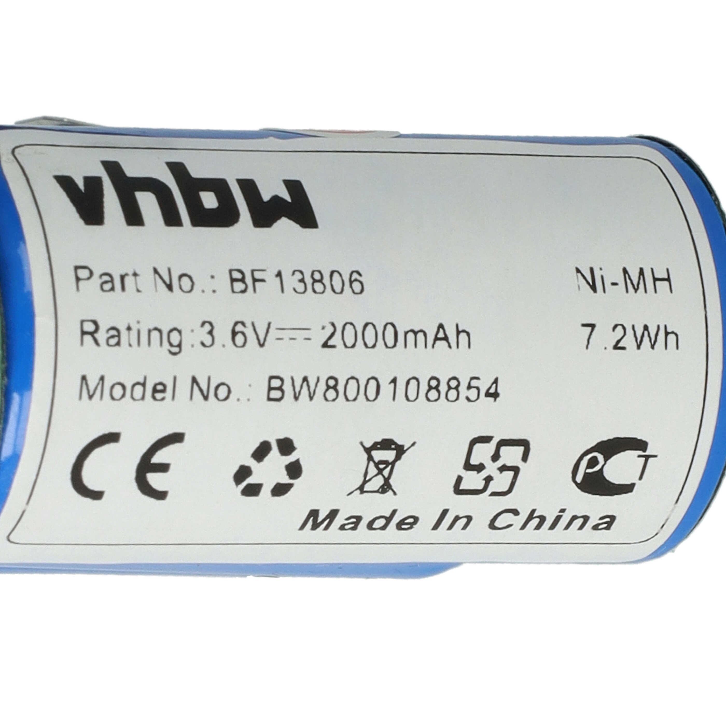 Akumulator do robota koszącego zamiennik Wolf BS45 - 2000 mAh 3,6 V NiMH