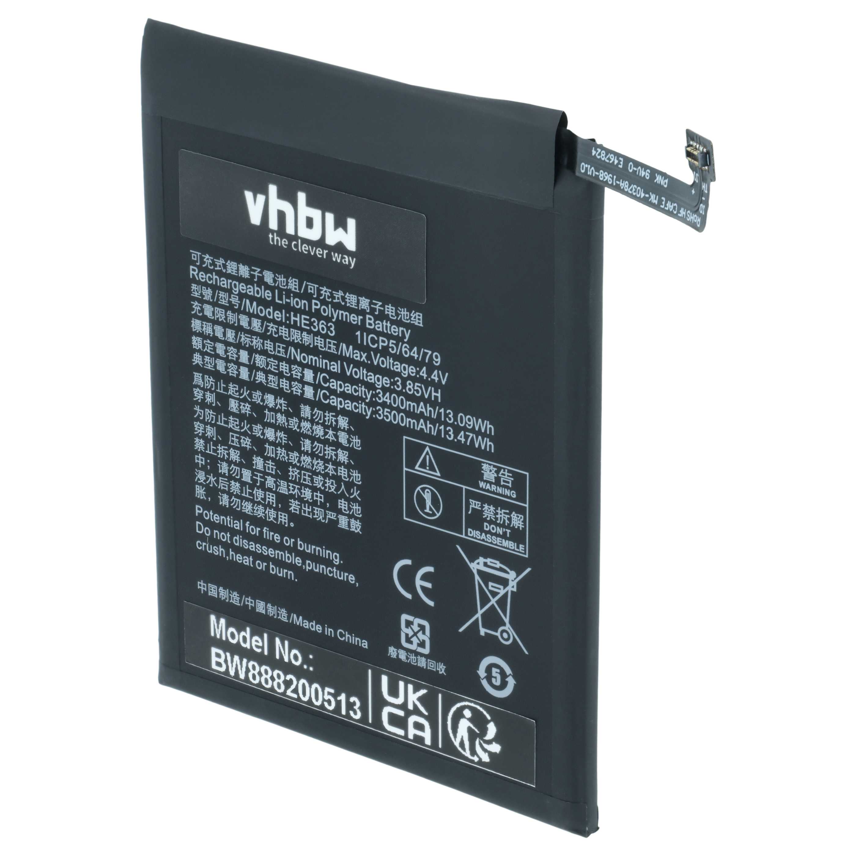 Akumulator do telefonu smartfona zamiennik Nokia HE363 - 3300 mAh 3,85 V LiPo