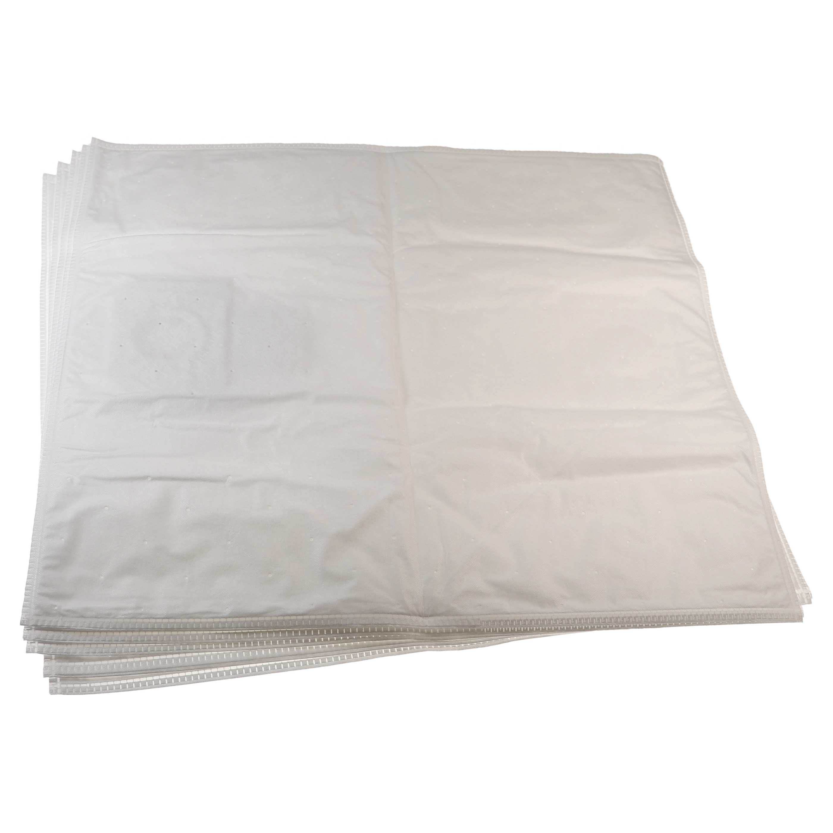 50x Vacuum Cleaner Bag replaces Nilfisk 302004004 for Nilfisk Vacuum Cleaners - microfleece