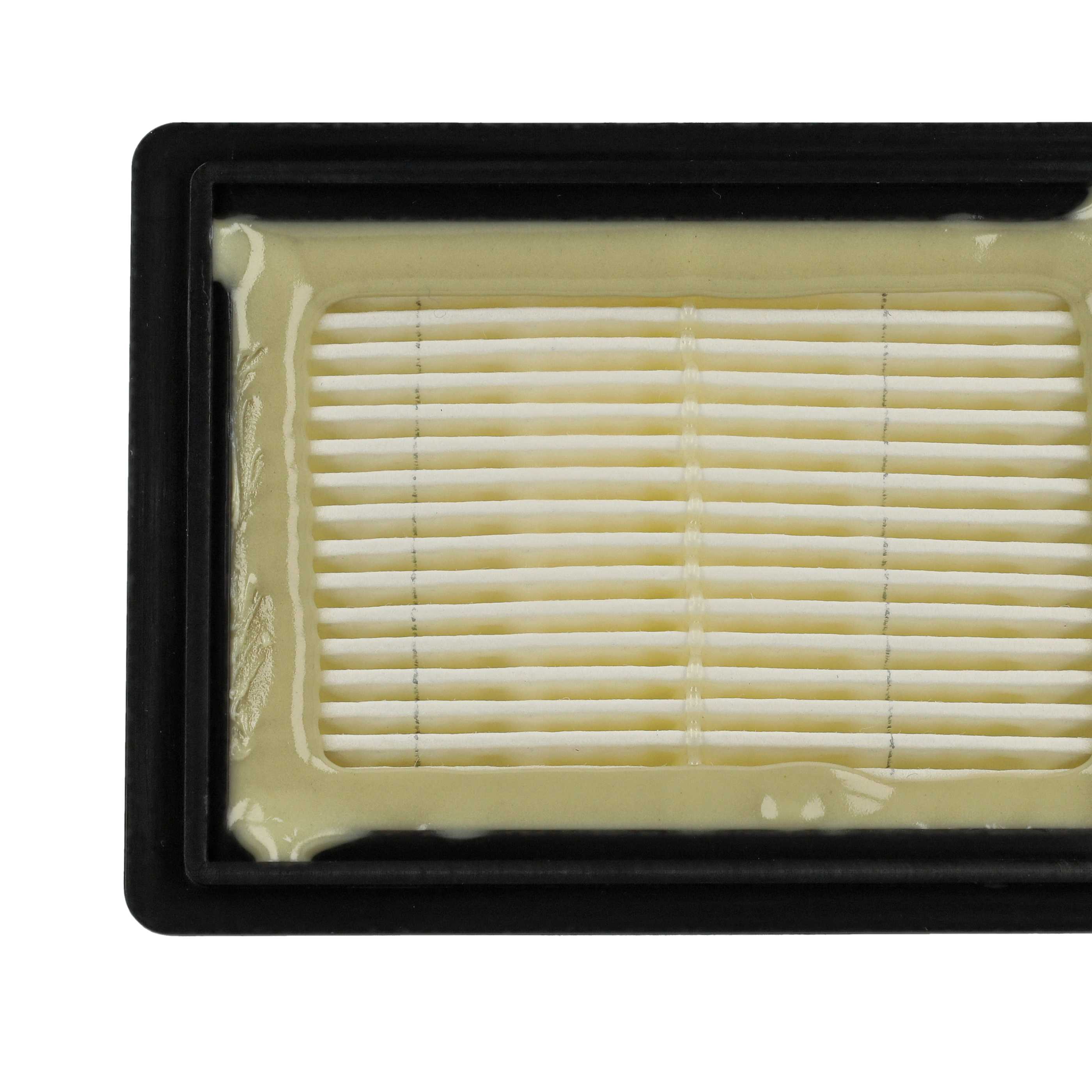 2x Filtro sostituisce Bosch 1.600.A00.2PS, 2607432046 per aspirapolvere - filtro a pieghe, nero / bianco