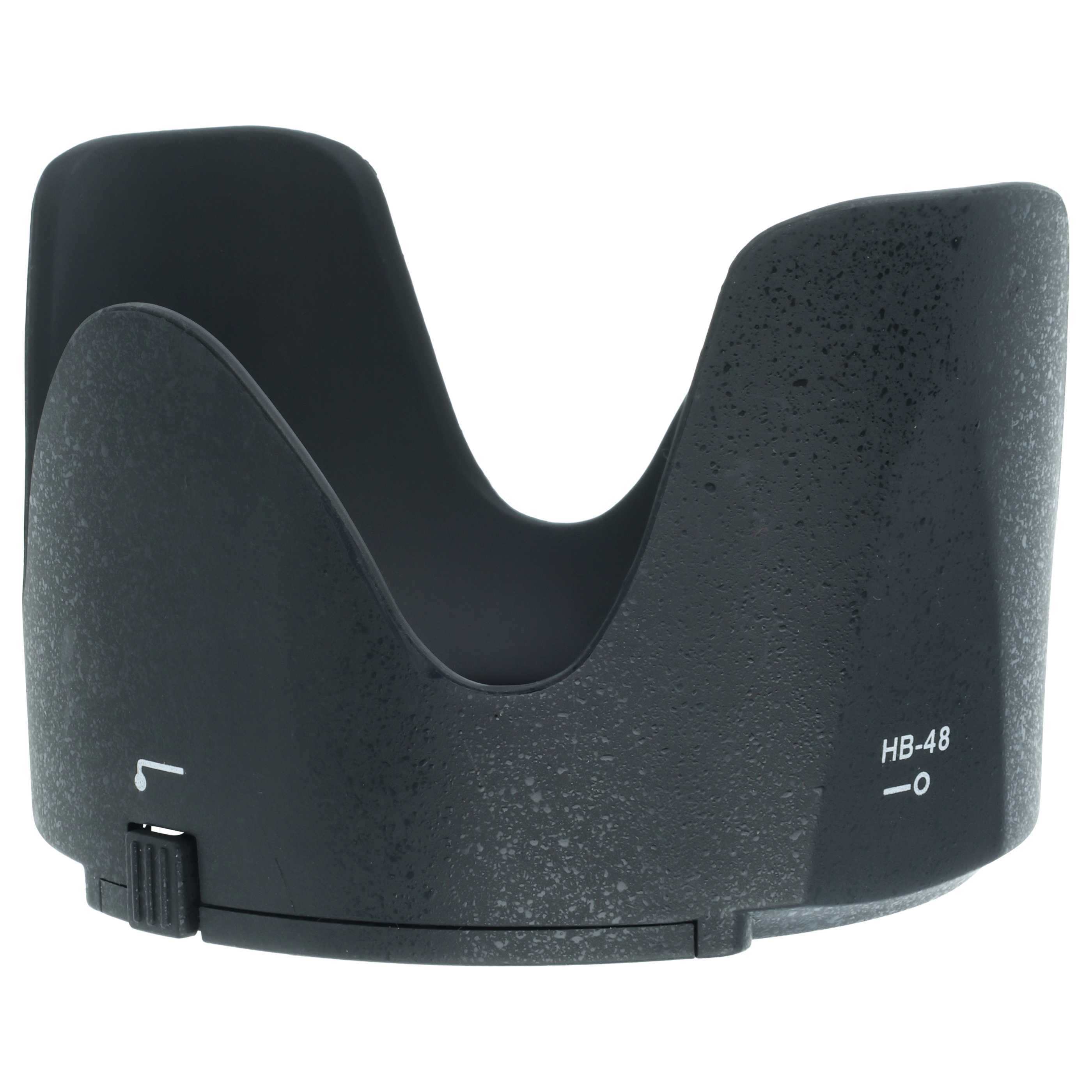 Lens Hood replaces Nikon HB48, HB-48 for Nikon Lens with 77 mm Diameter, plastic, black
