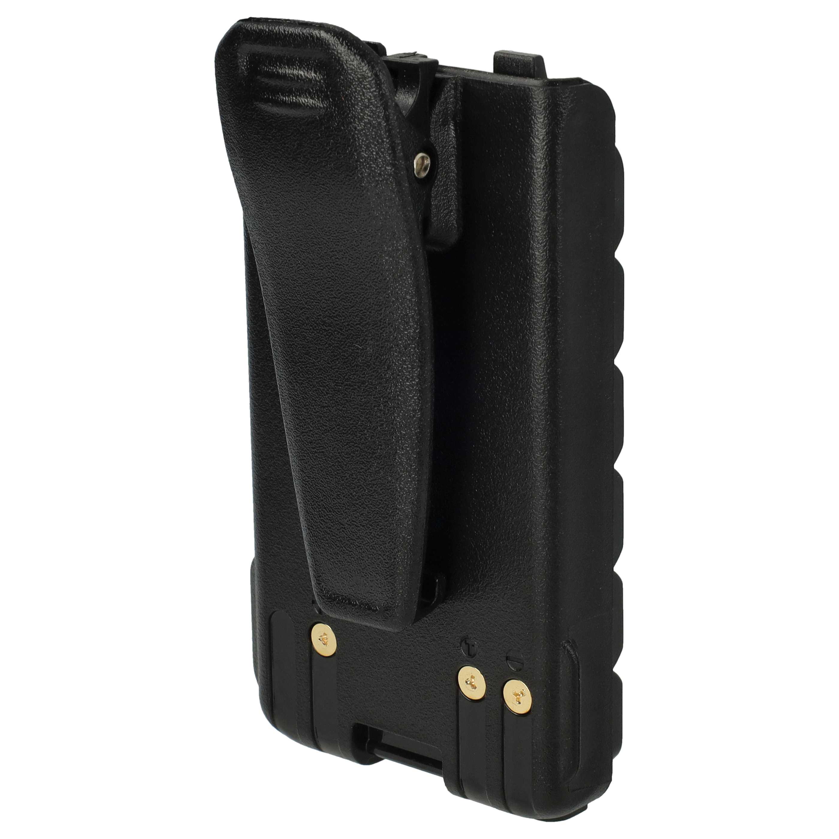 Radio 2x Battery replaces Icom BP-264 - 1600 mAh 7.2 V NiMH + Belt Clip