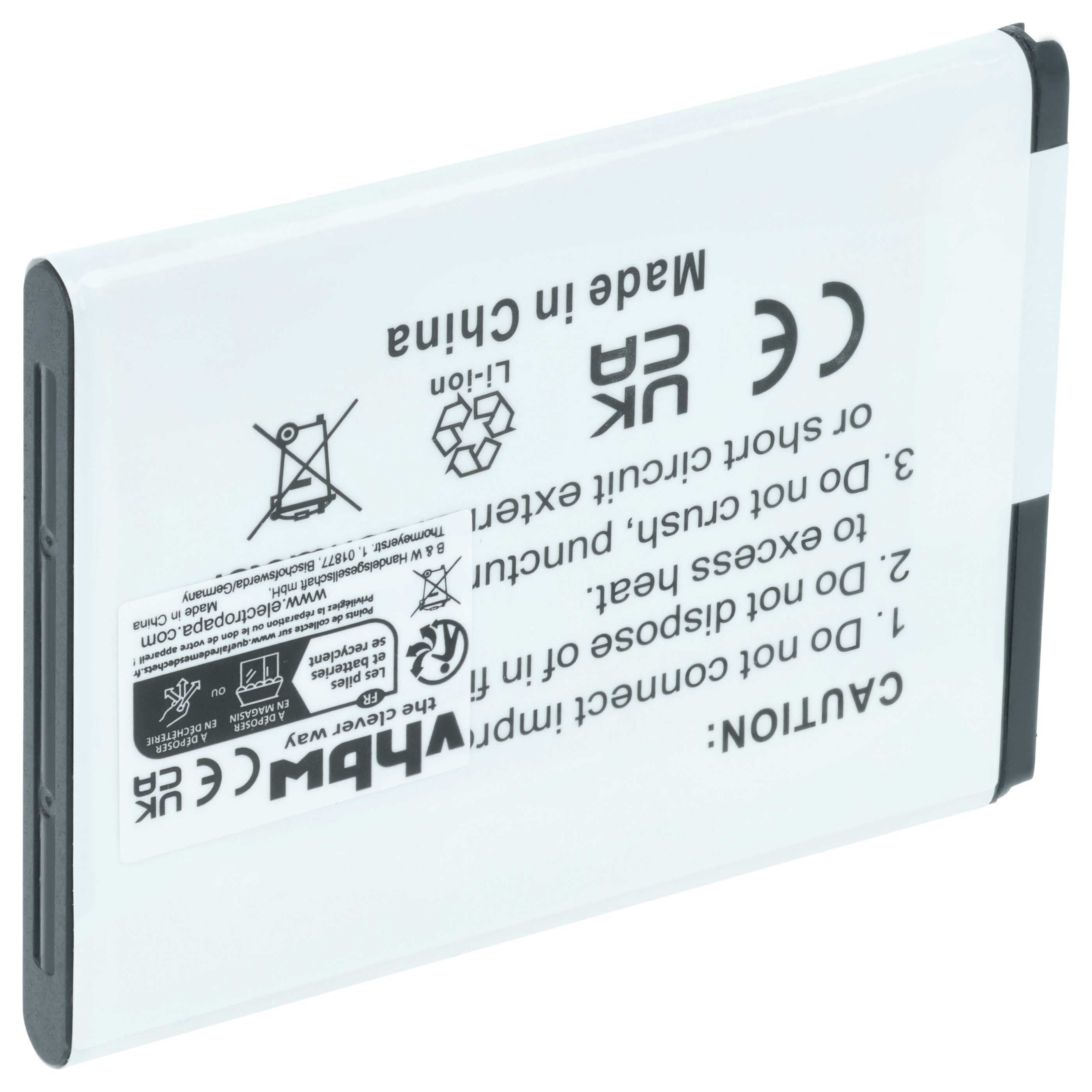 Mobile Phone Battery replaces Samsung EB494358VU - 1350 mAh 3.7 V Li-Ion