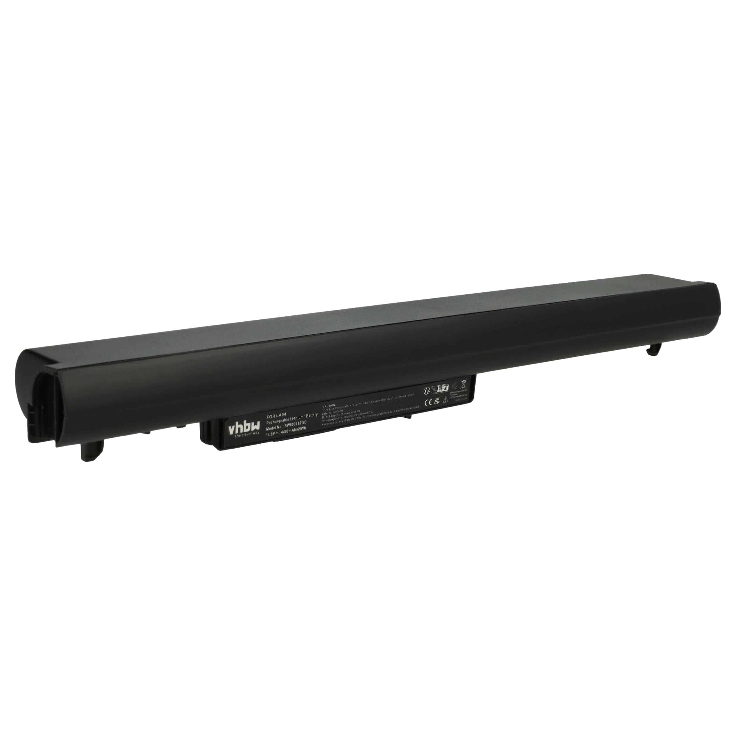Akumulator do laptopa zamiennik HP 728248-221, 728248-141, 728248-121 - 4400 mAh 14,8 V Li-Ion, czarny