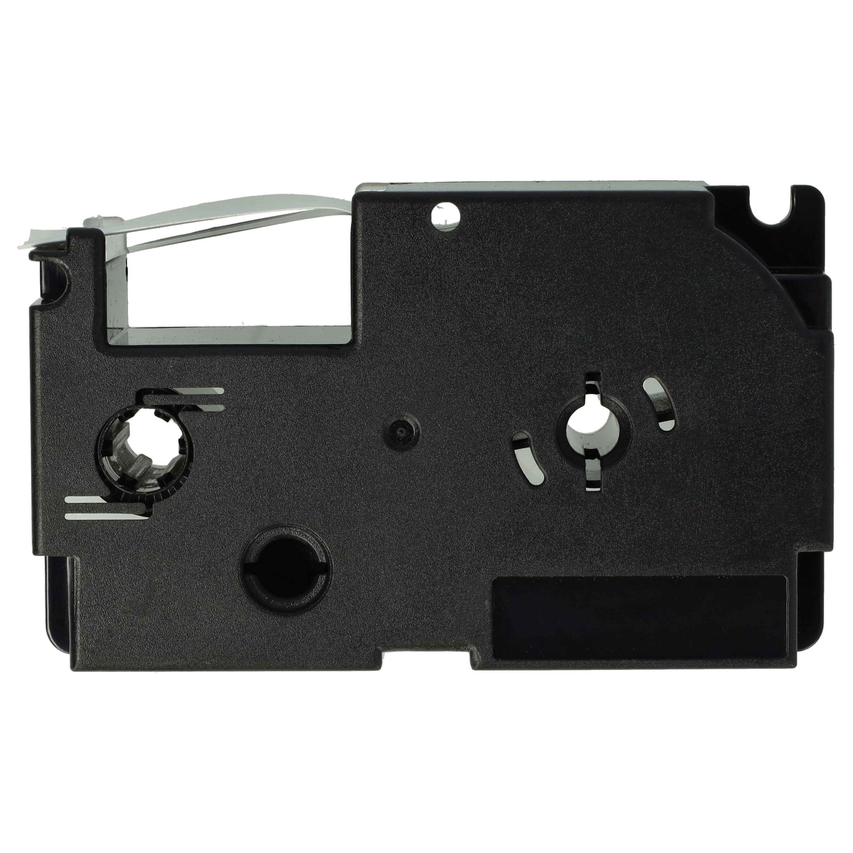 Cassetta nastro sostituisce Casio XR-24WE1, XR-24WE per etichettatrice Casio 24mm nero su bianco