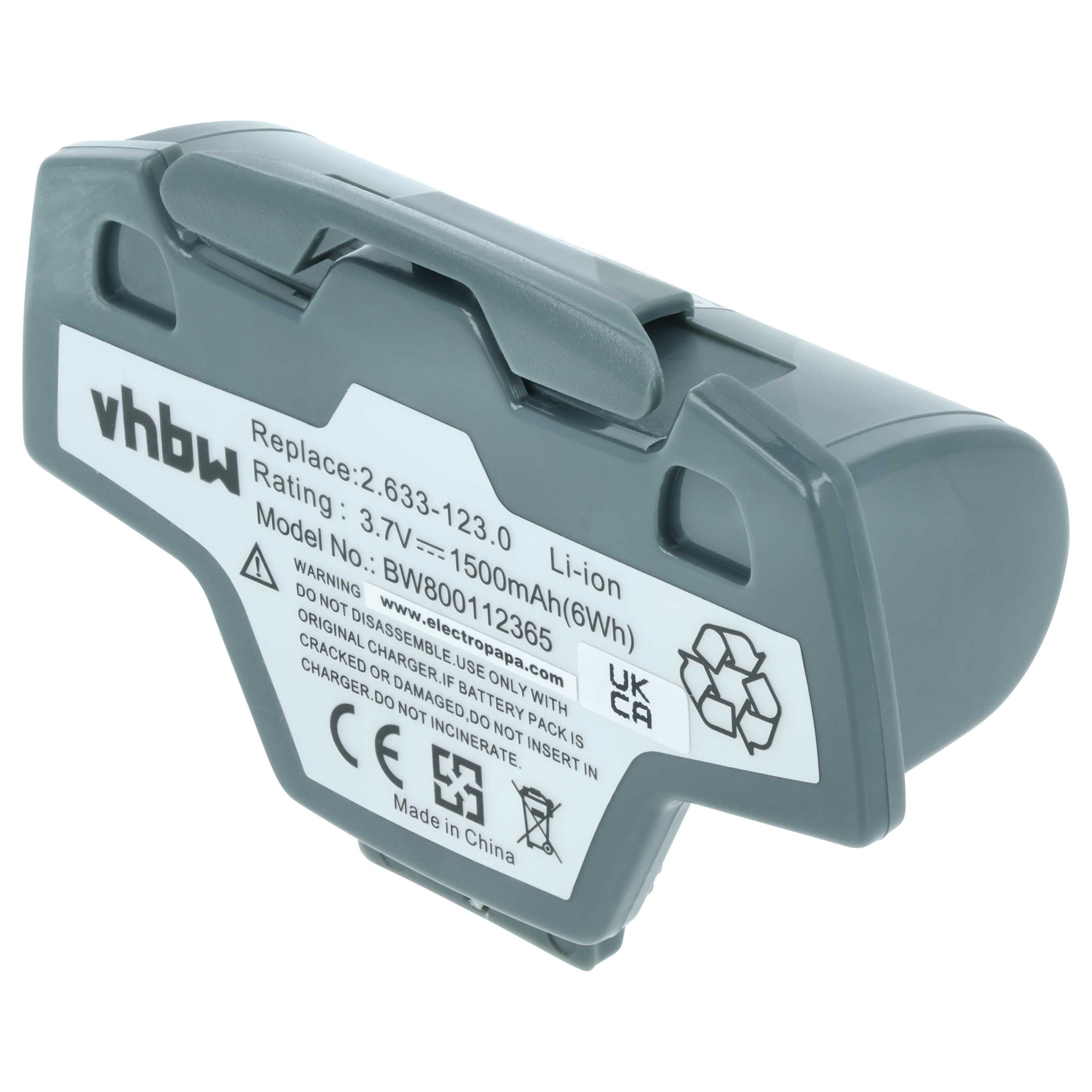 Akumulator do odkurzacza Kärcher zamiennik Kärcher 4.633-083.0, 2.633-123.0, 9.013-675.0 - 1500mAh 3,7V Li-Ion