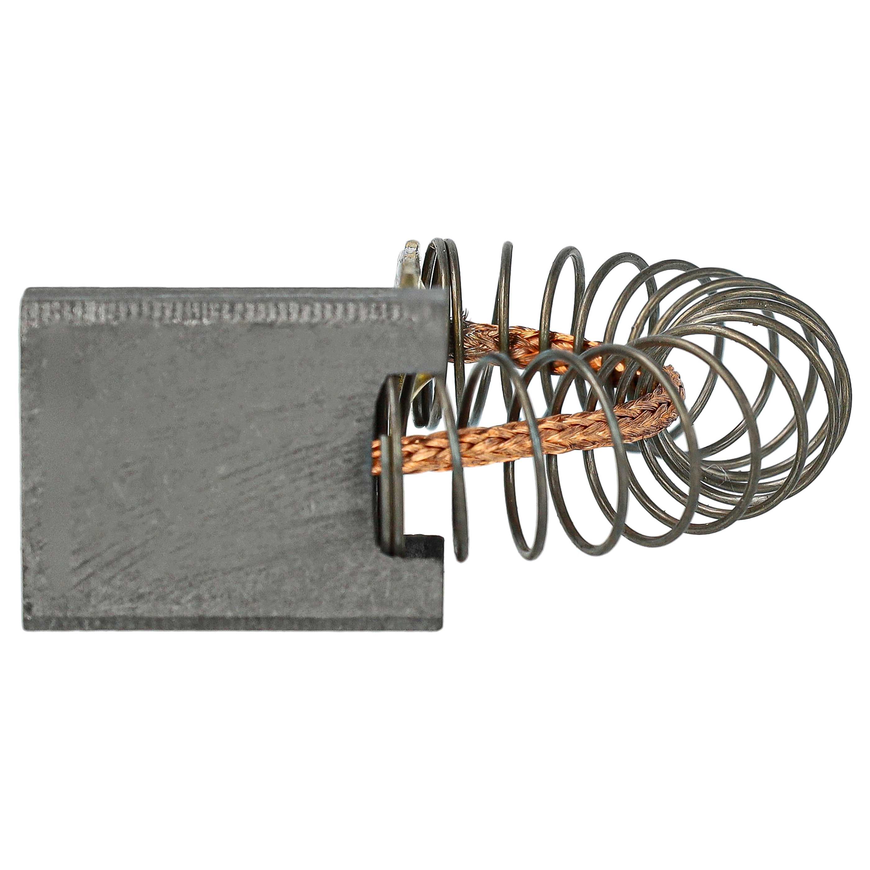 6x Kohlebürste als Ersatz für Kärcher 4002667601930, 6.610-091.0 für Elektrowerkzeug - 9 x 19 x 24mm