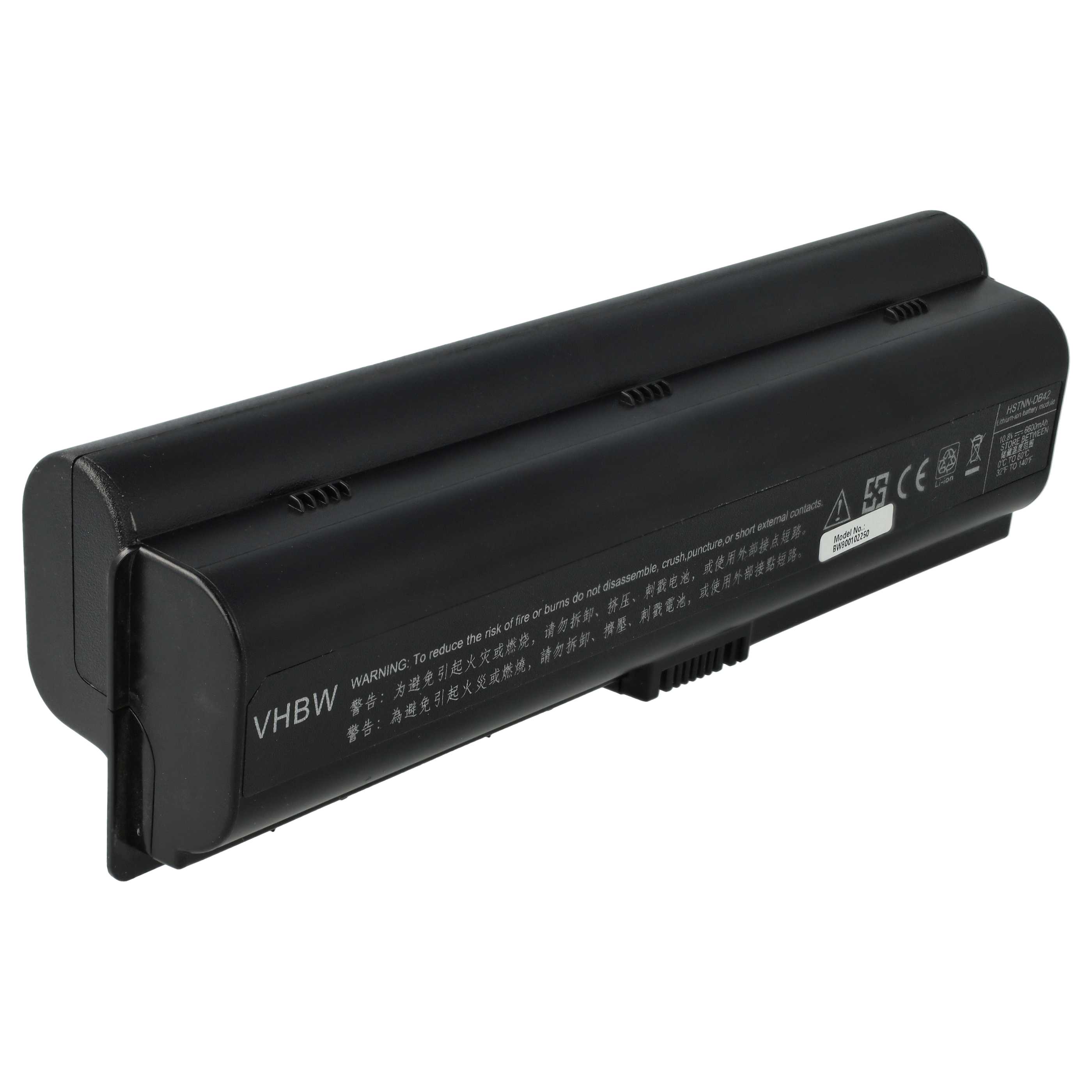 Akumulator do laptopa zamiennik HP 411462-261, 411462-421, 411462-141 - 6600 mAh 10,8 V Li-Ion, czarny