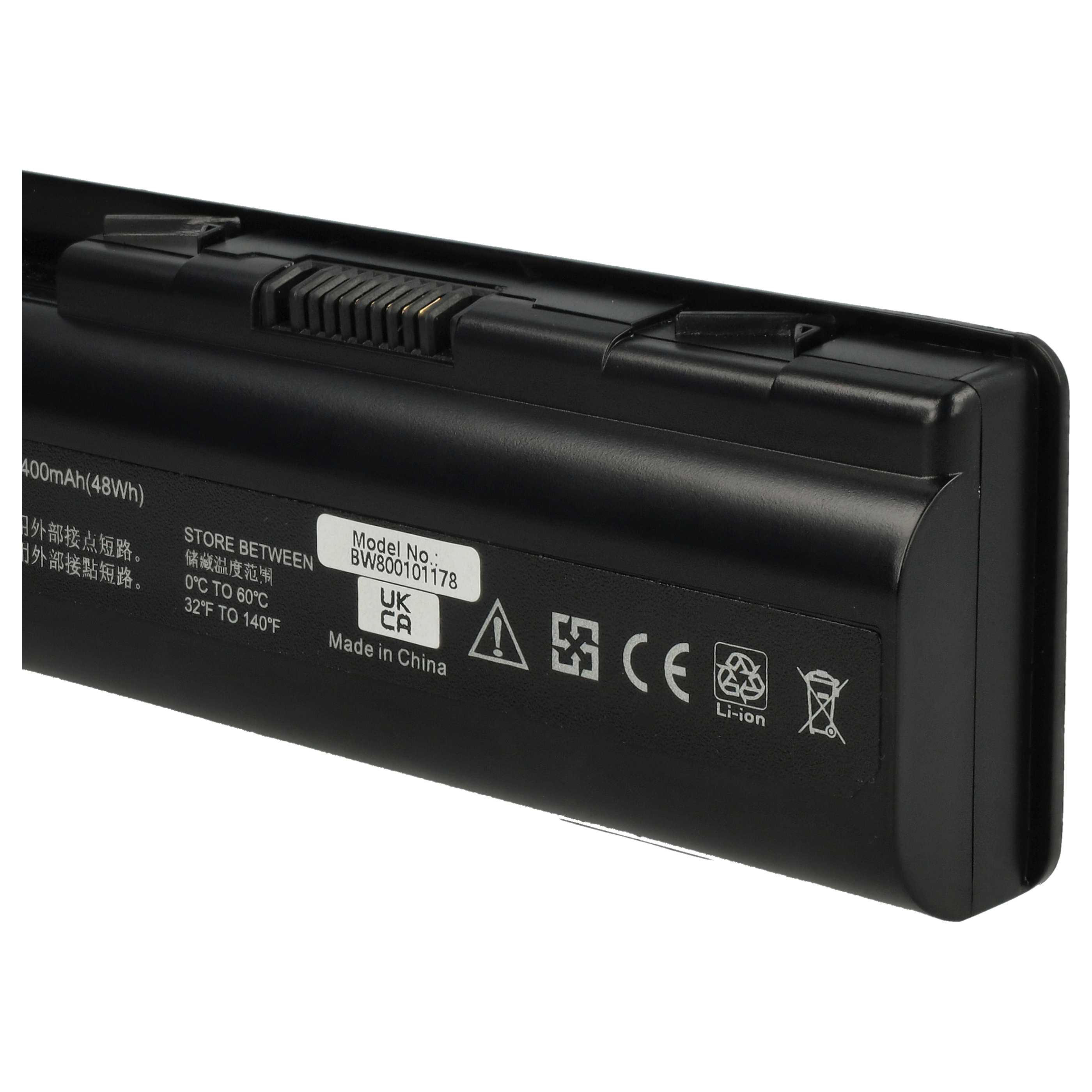 Akumulator do laptopa zamiennik HP 462890-541, 462890-542, 462890-761 - 4400 mAh 10,8 V Li-Ion, czarny