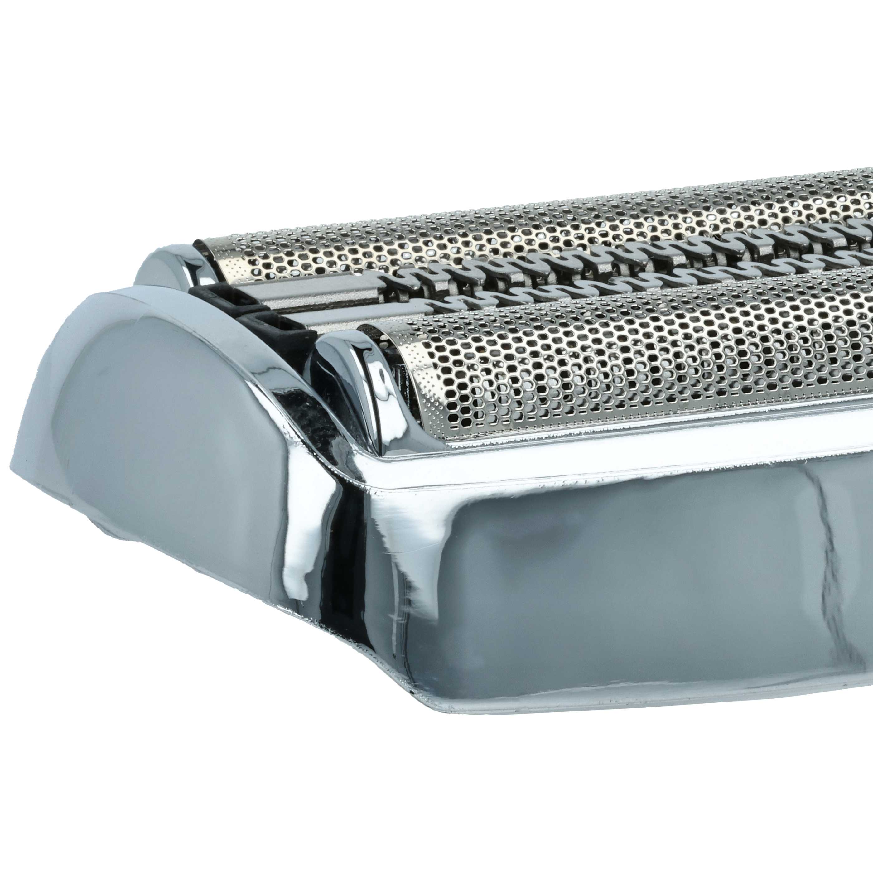 2x Shaving Heads replaces Braun 92S for Braun Electric Razor, silver