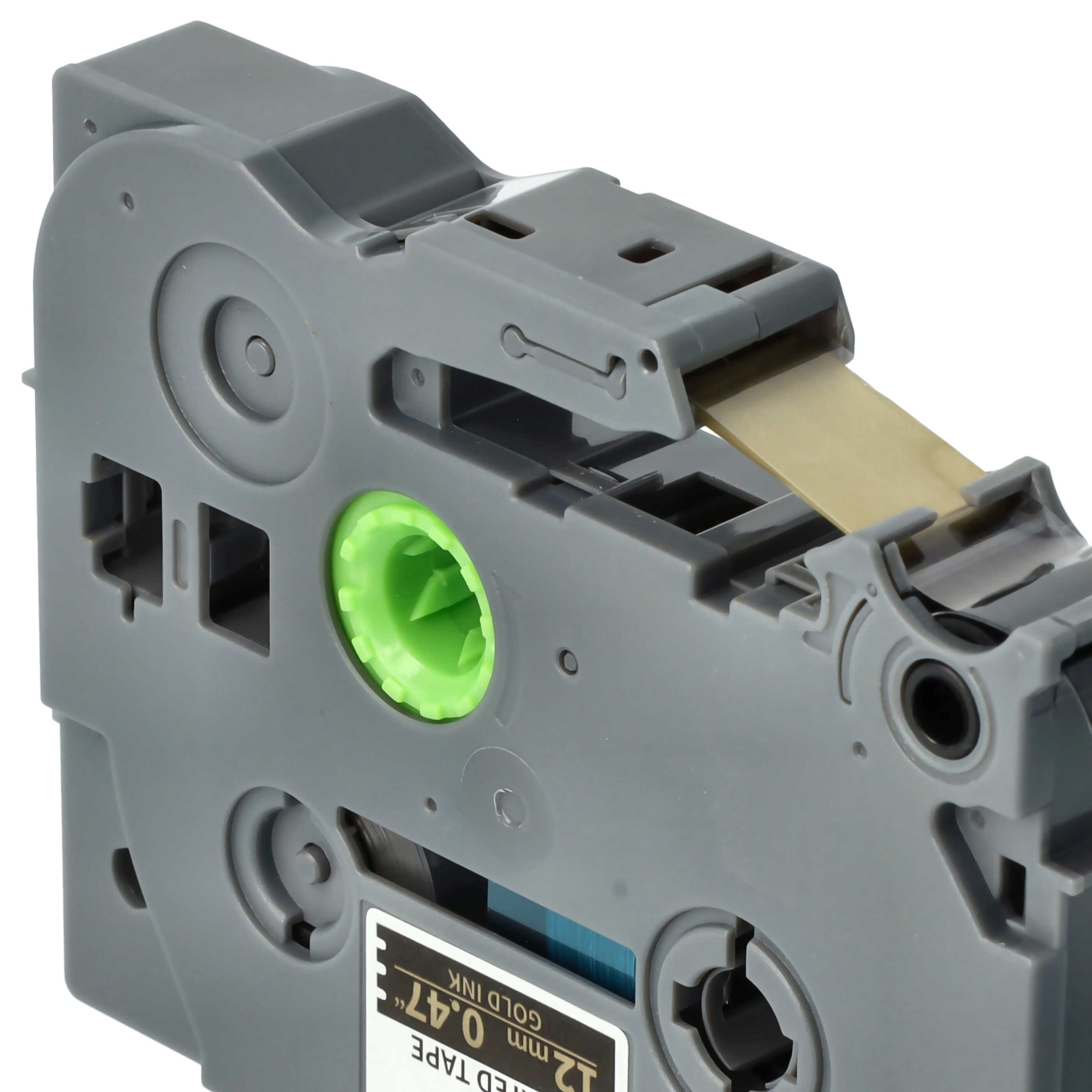 Cassette à ruban remplace Brother TZ-334, TZE-334 - 12mm lettrage Or ruban Noir