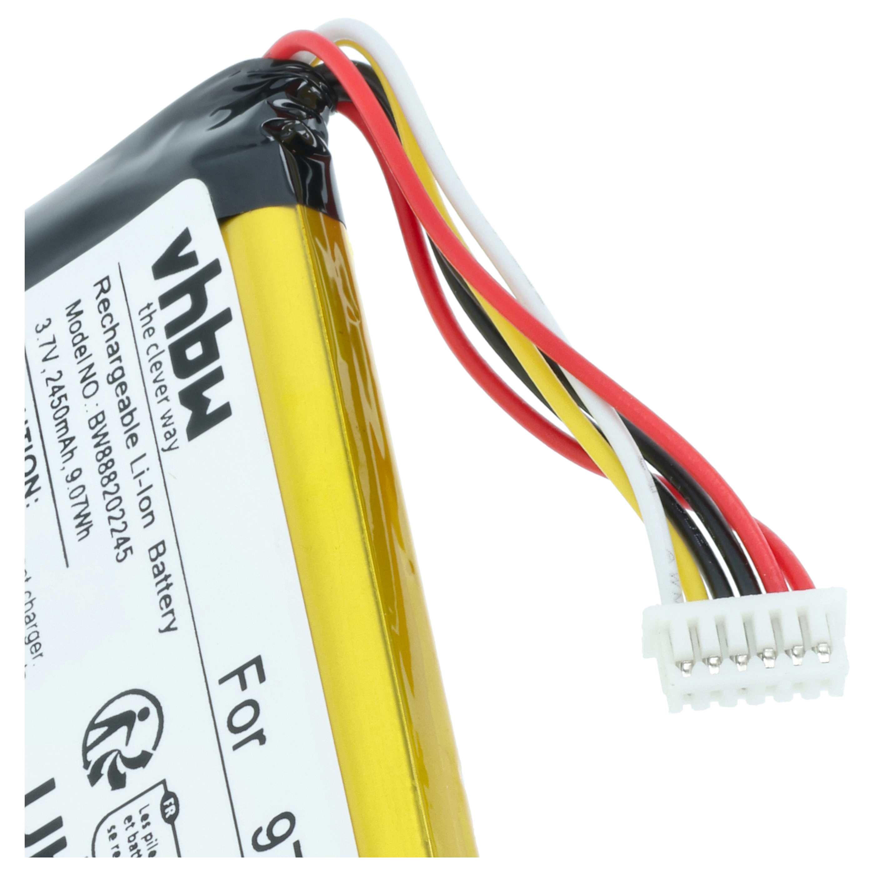 Batteria per controller drone, telecomando sostituisce DJI 973760 - 2450mAh 3,7V Li-Poly