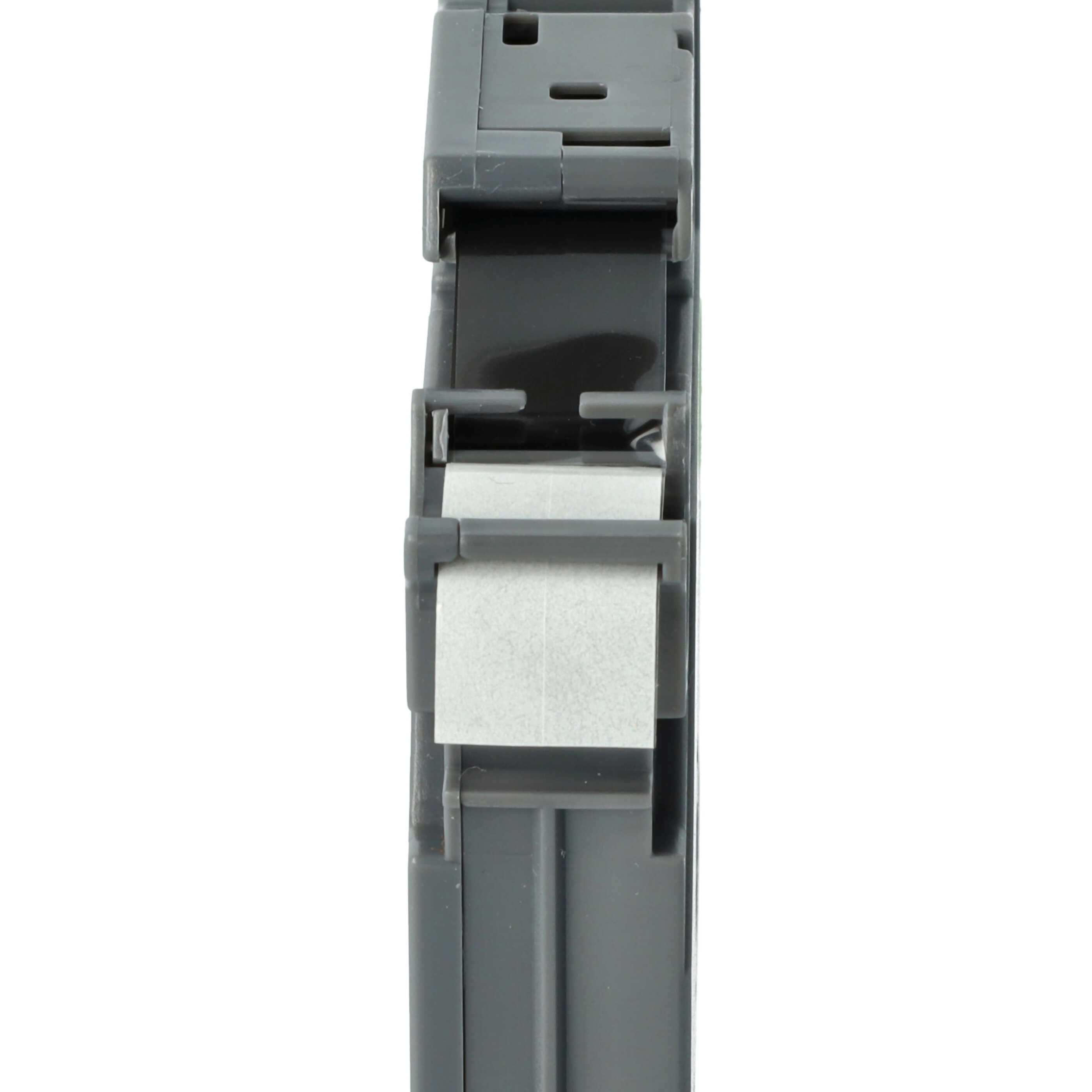 Cassetta nastro sostituisce Brother TZeFX131 per etichettatrice Brother 12mm nero su trasparente, flessibile