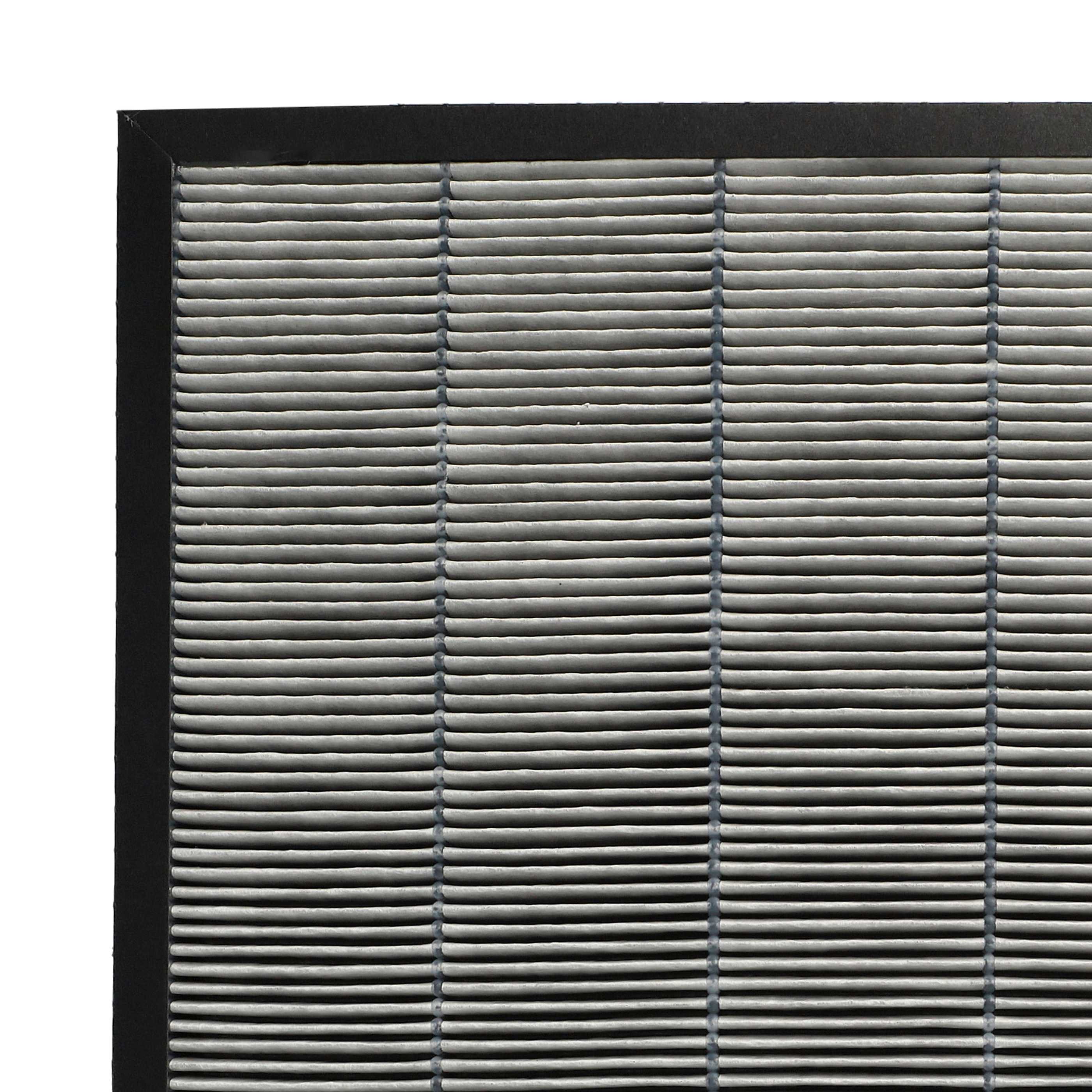 Filtro reemplaza Boneco A681 - HEPA (HEPA 13) + carbón activo, 28,0 x 27,8 x 3,2 cm