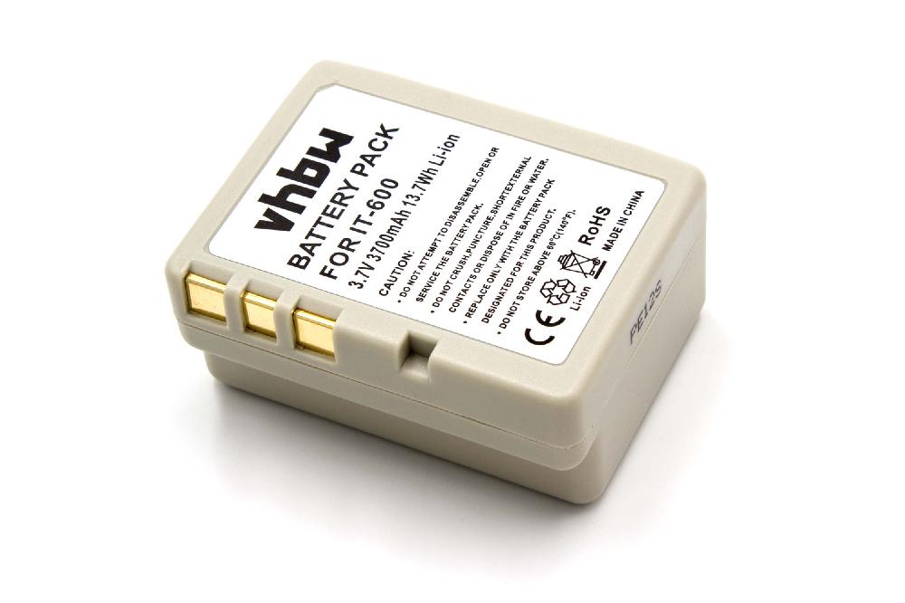 Akumulator do czytnika kodów kreskowych zamiennik Casio HA-020LBAT, CA60L4-G, CA60L1-G - 3700 mAh 3,7 V Li-Ion